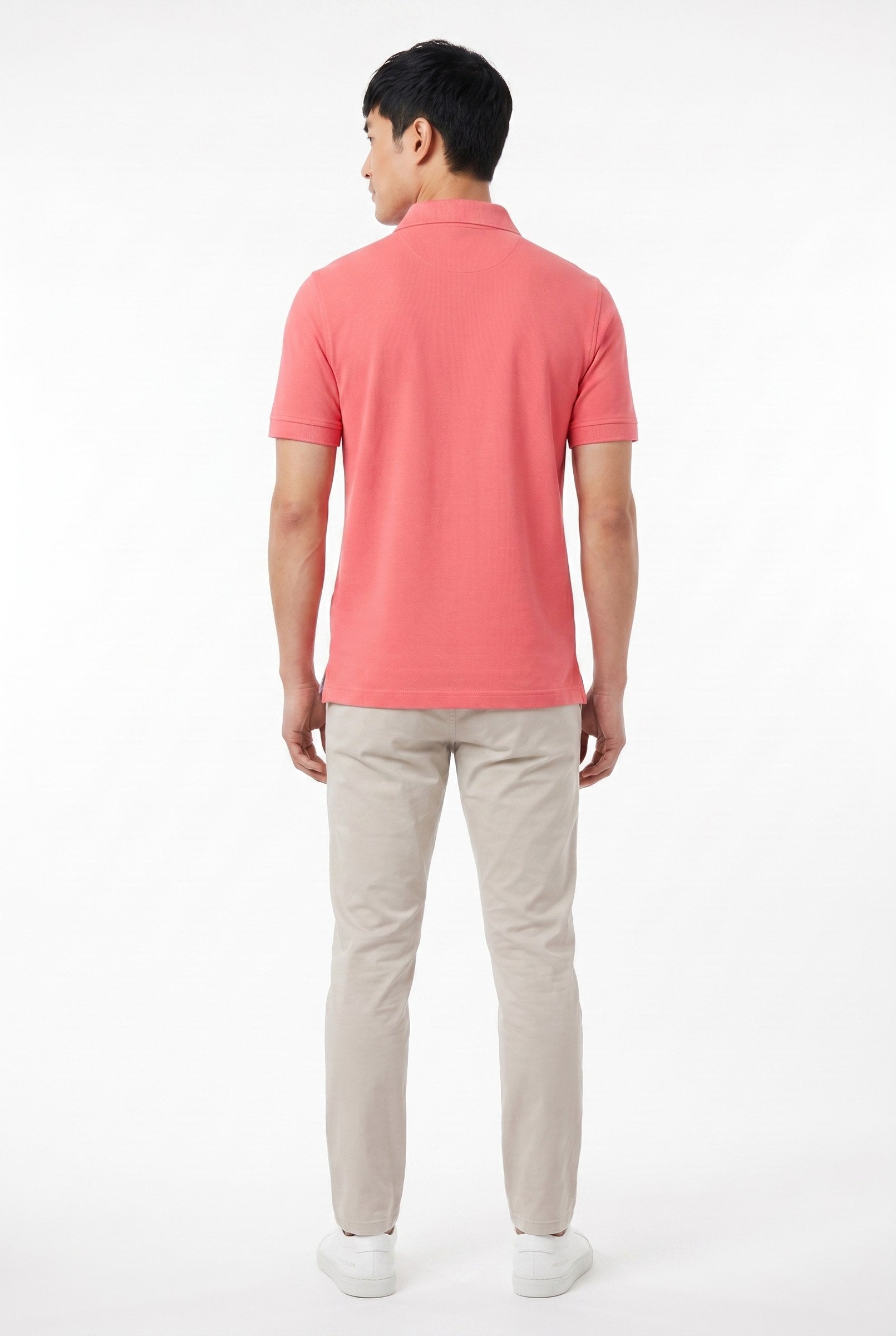 Men's Classic Fit Pique Polo Shirt | Blackstone London