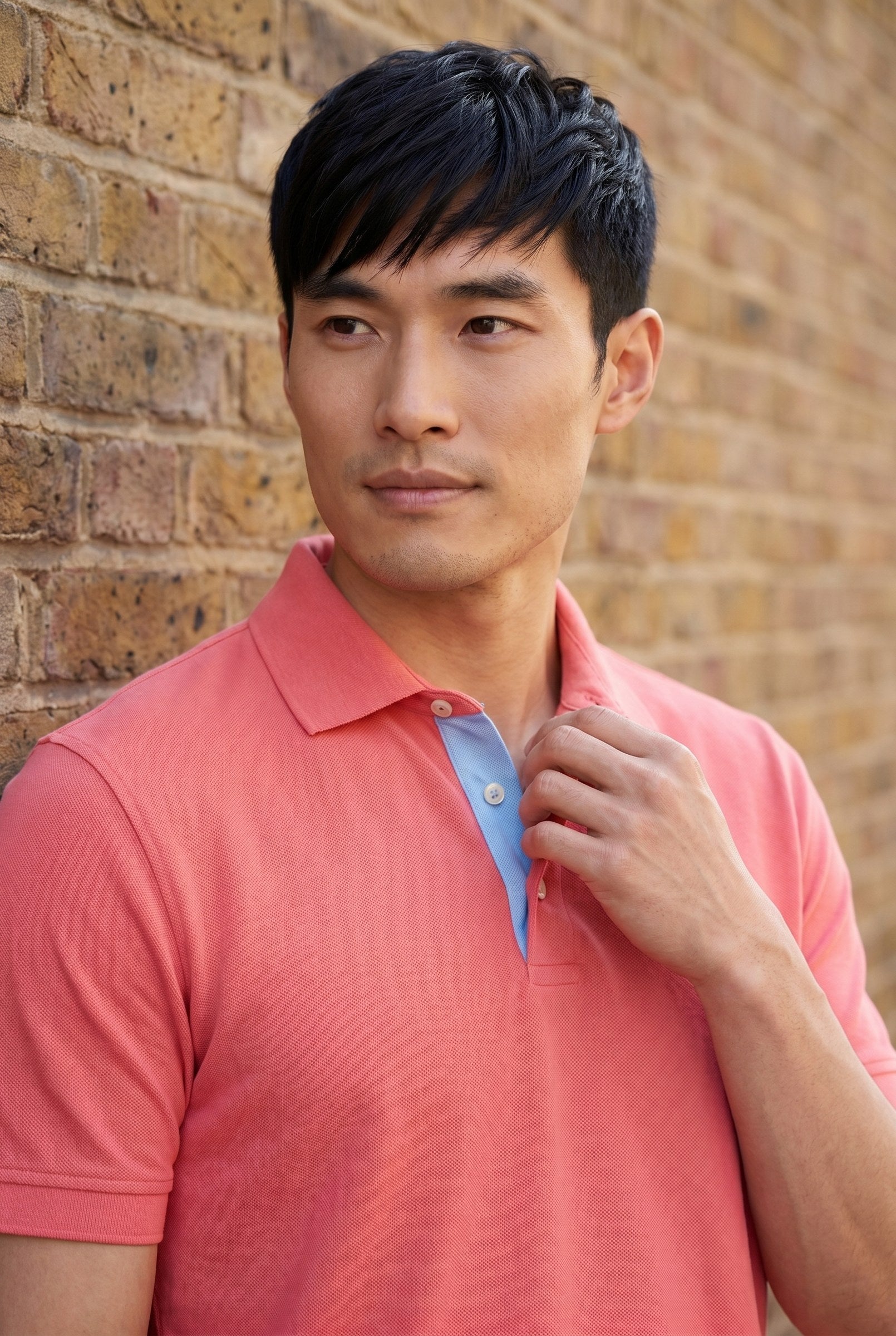 Men's Classic Fit Pique Polo Shirt | Blackstone London