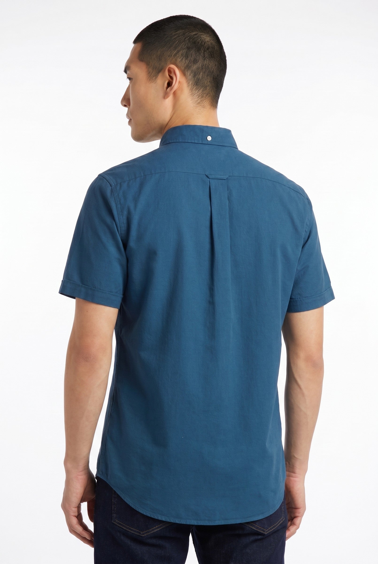 Men's Brewer Short-Sleeve Oxford Shirt | Blackstone London