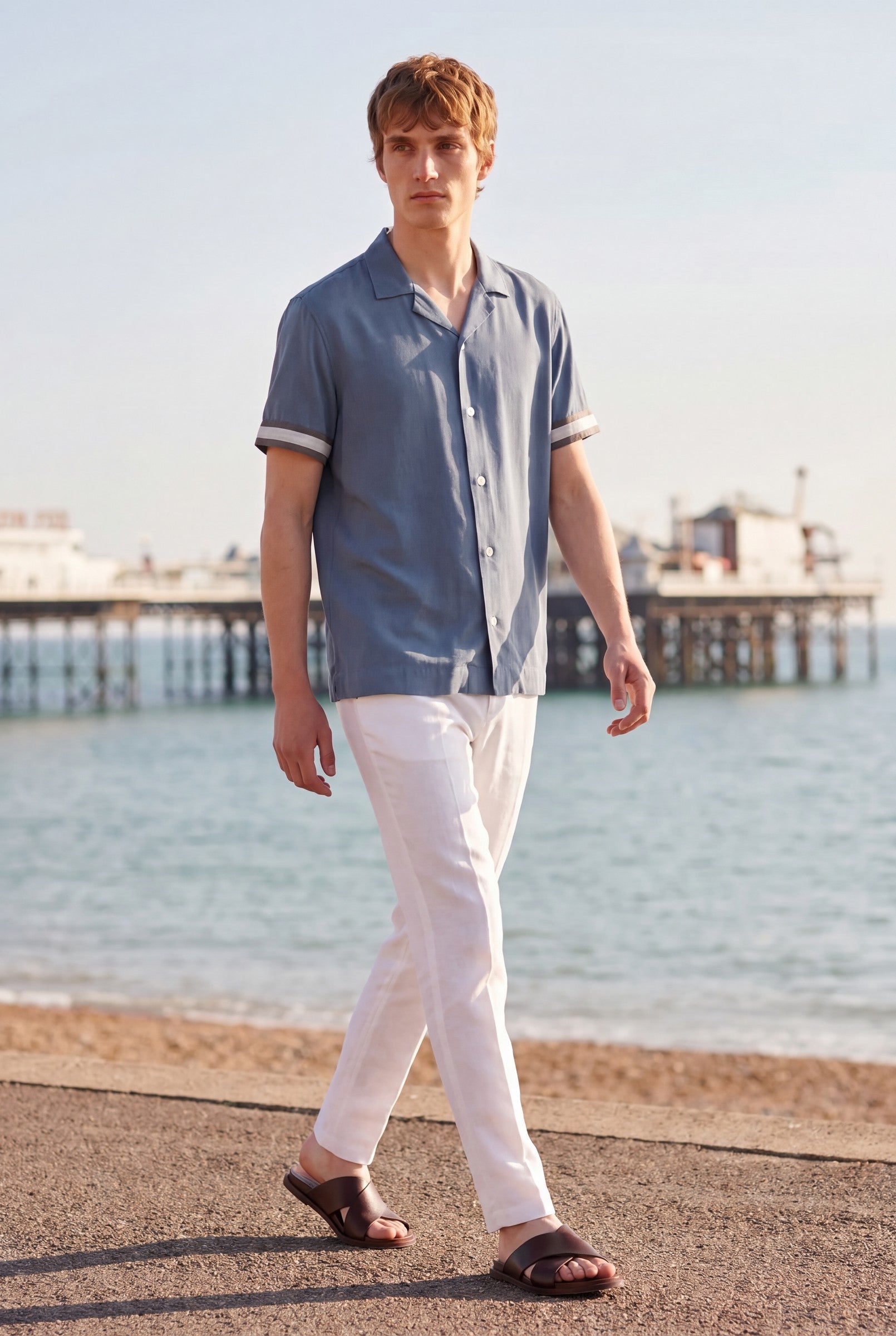 Men's Ecovero Viscose Resort Shirt | Blackstone London
