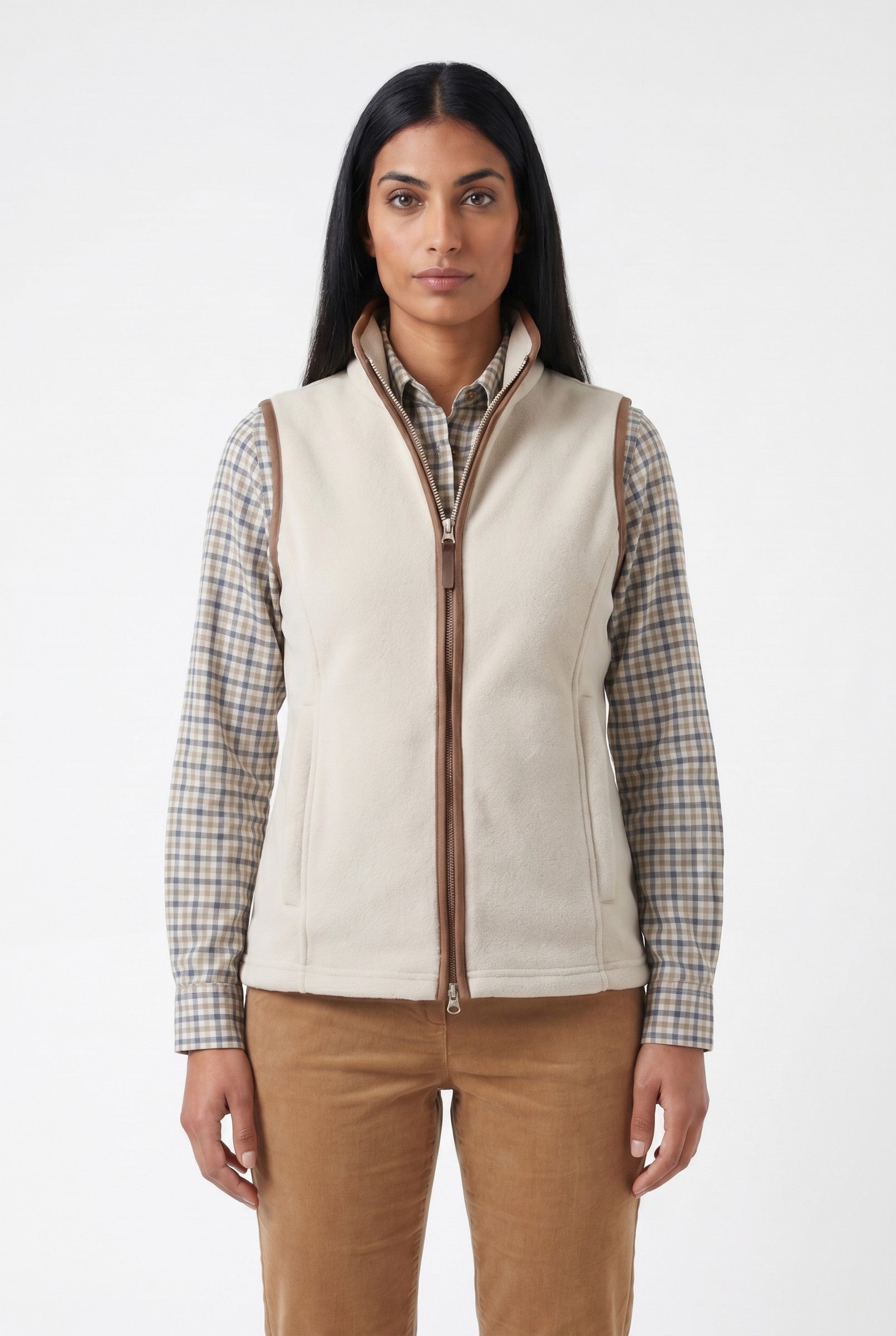 Women's Heritage Fleece Gilet | Blackstone London