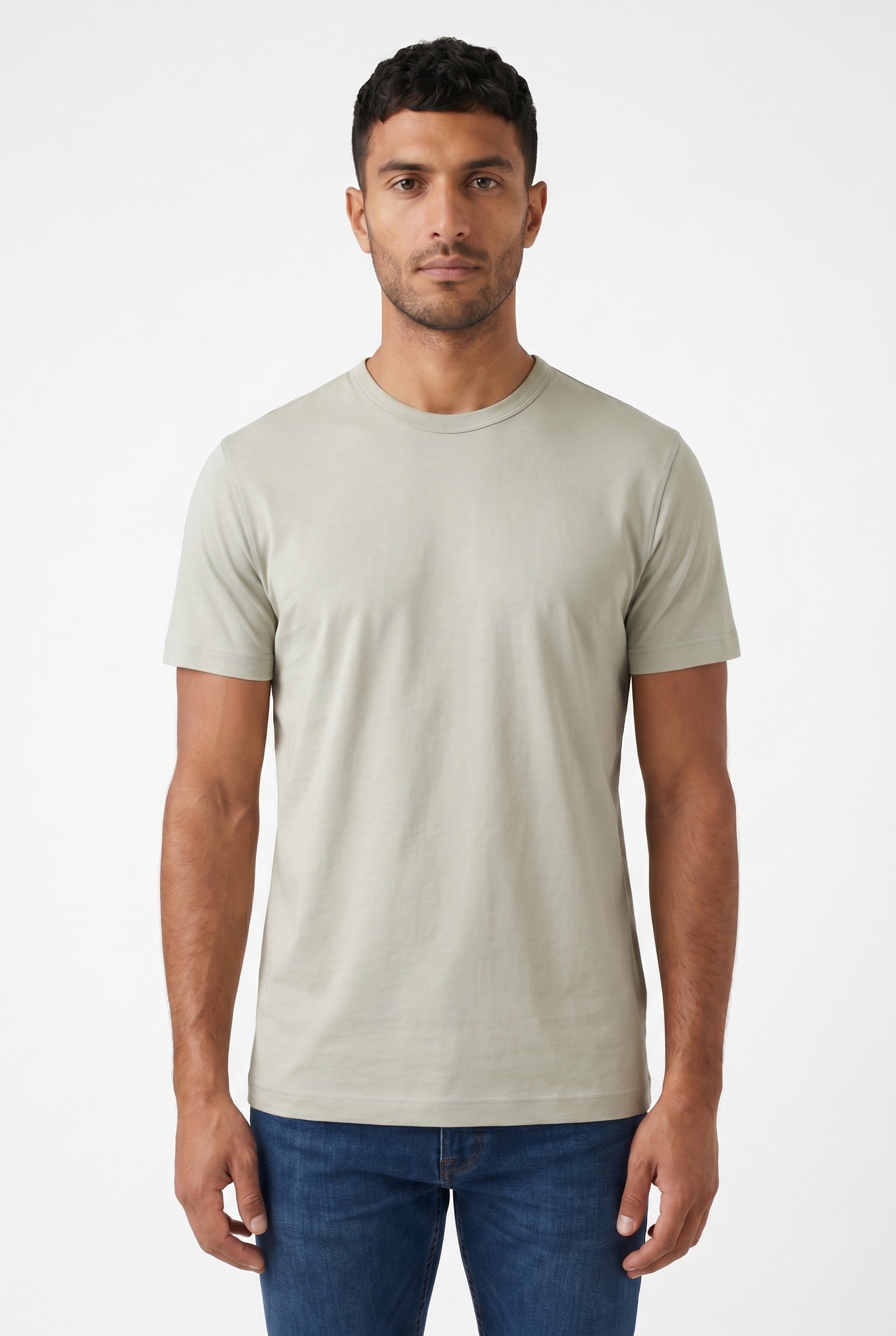 Men's Premium Cotton Crew Tee | Blackstone London