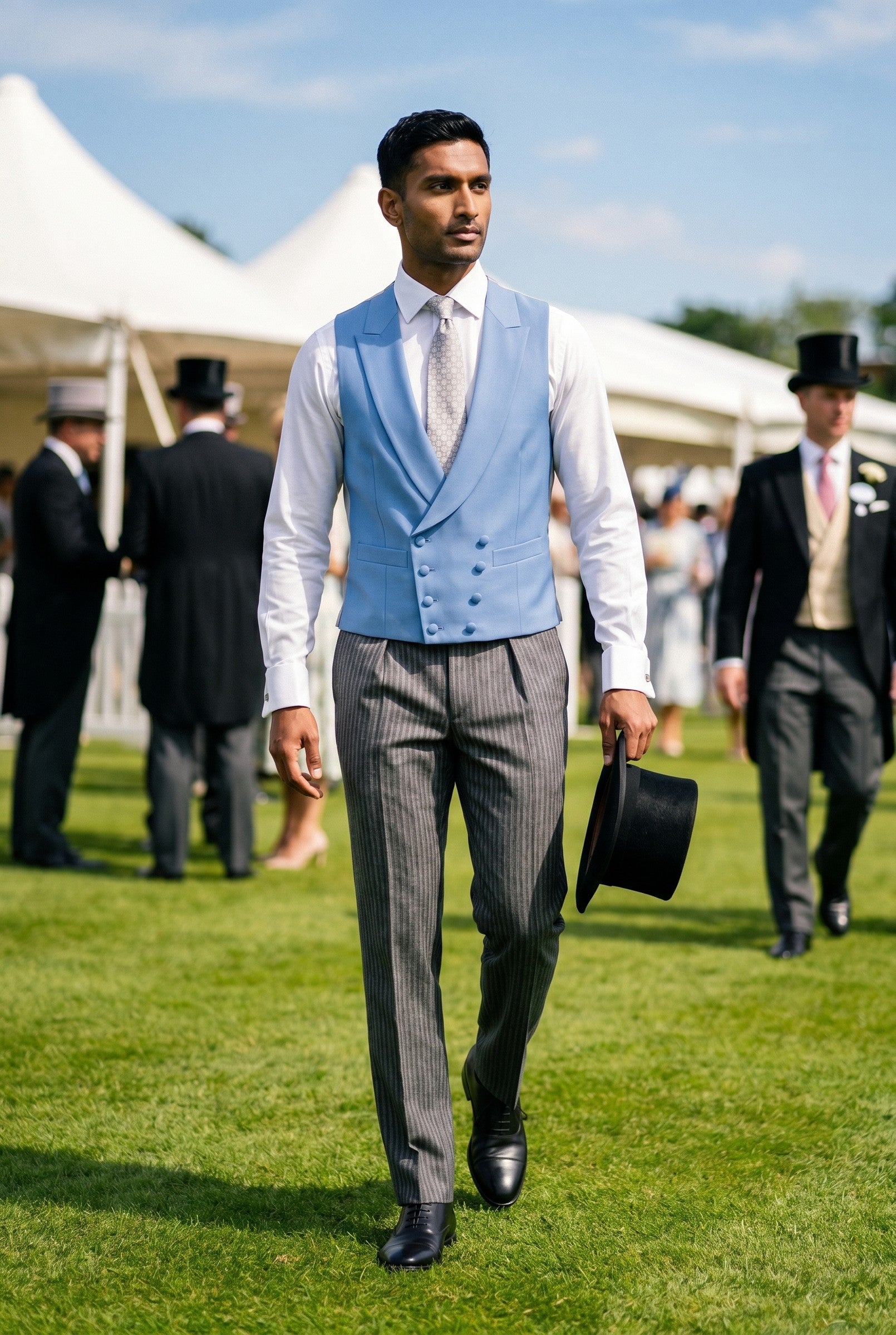 Men's Single Breasted Morning Waistcoat | Blackstone London