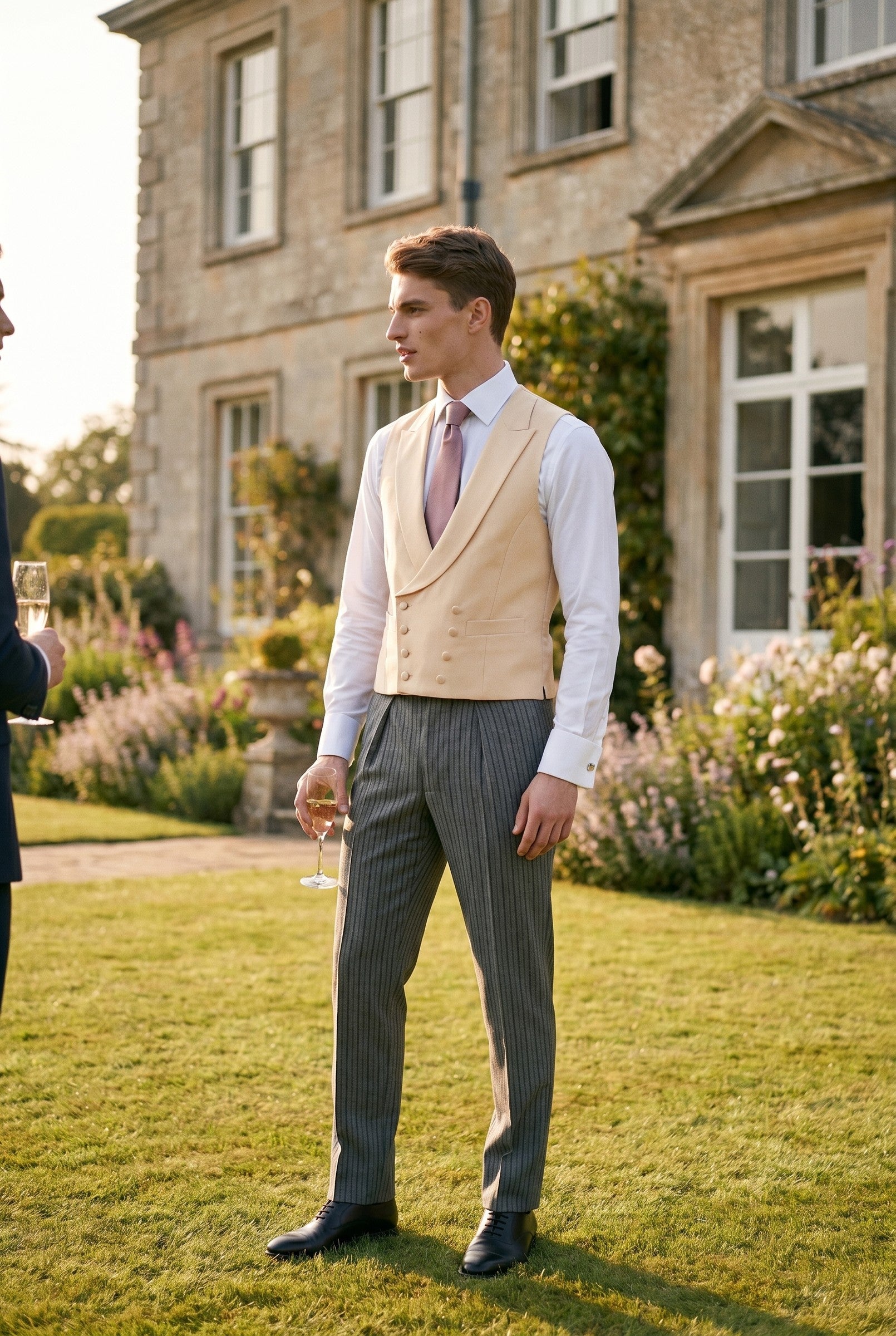 Men's Morning Wear Waistcoat | Blackstone London