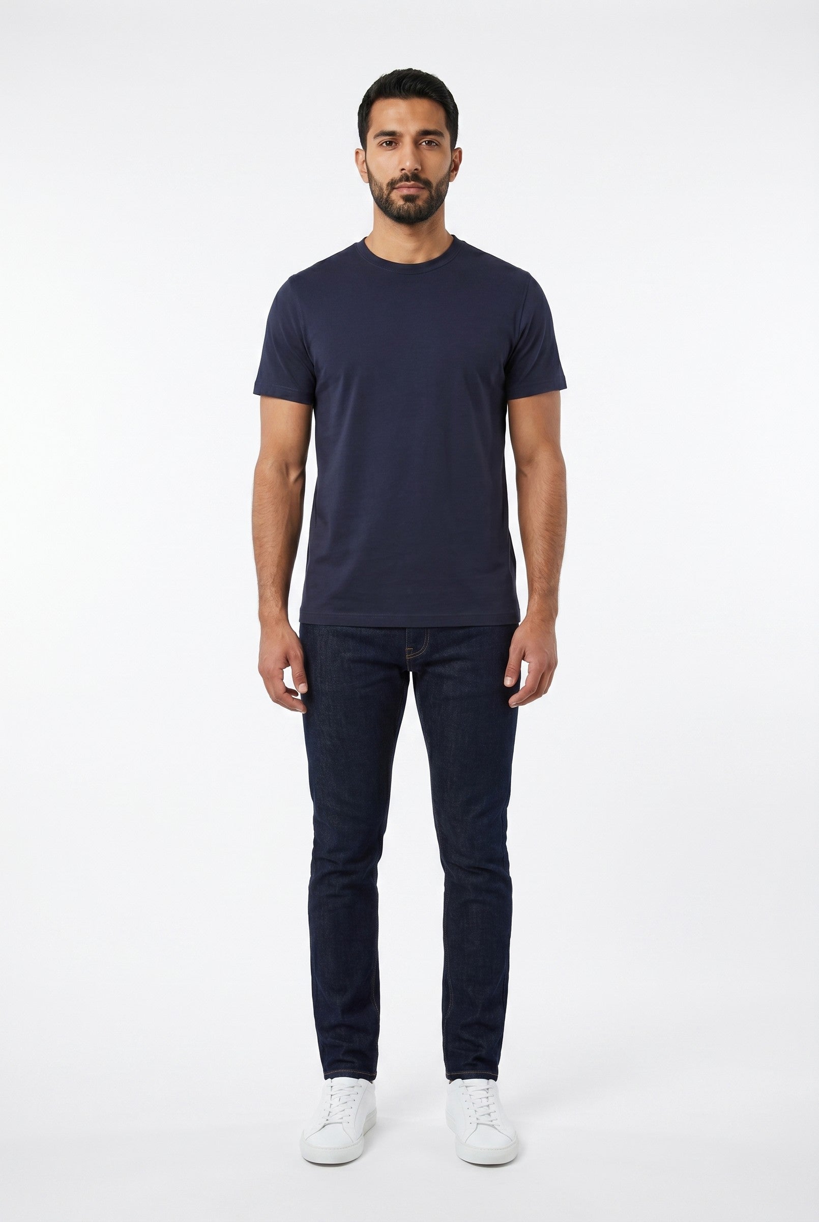 Men's Premium Cotton Crew Tee | Blackstone London