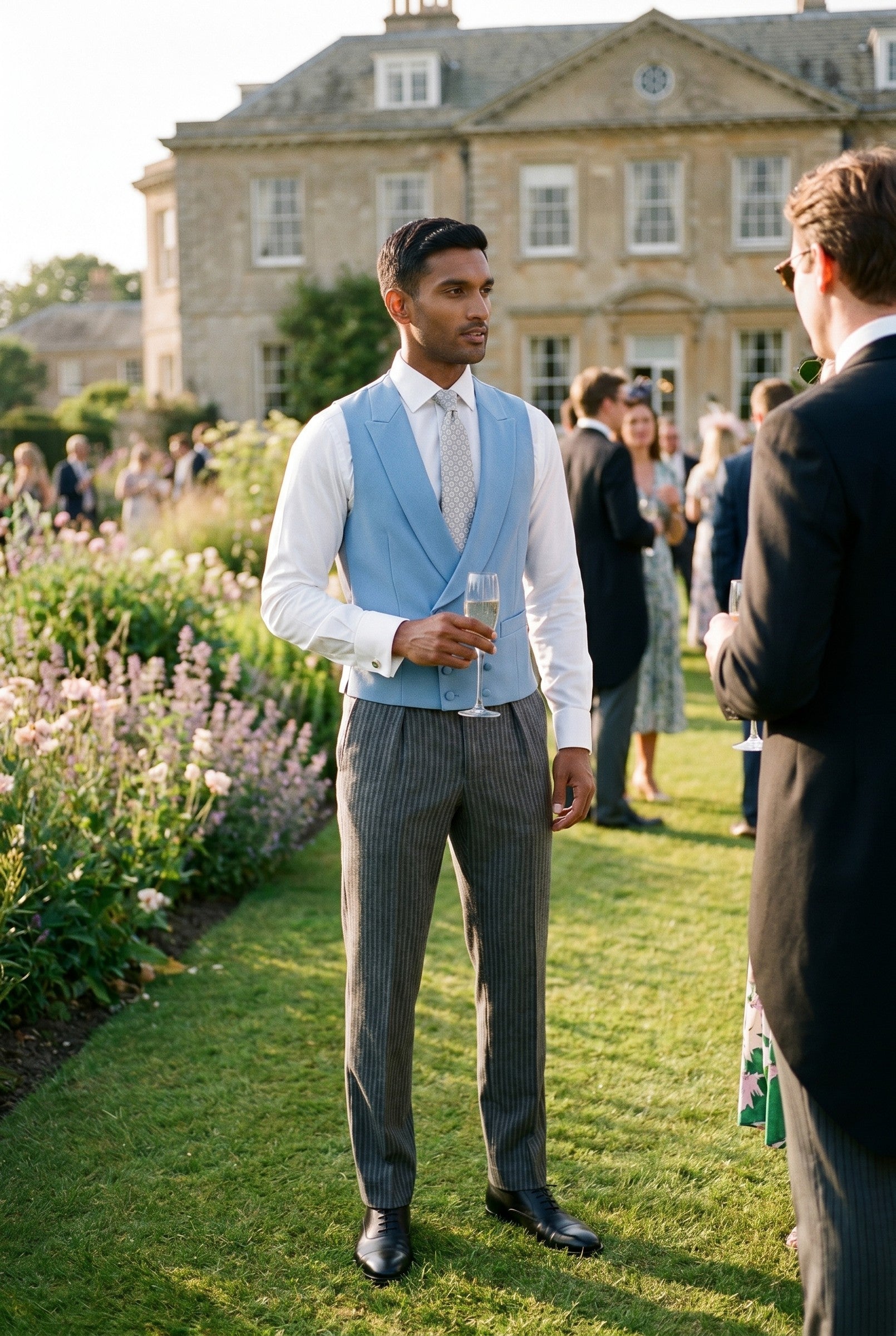 Men's Single Breasted Morning Waistcoat | Blackstone London