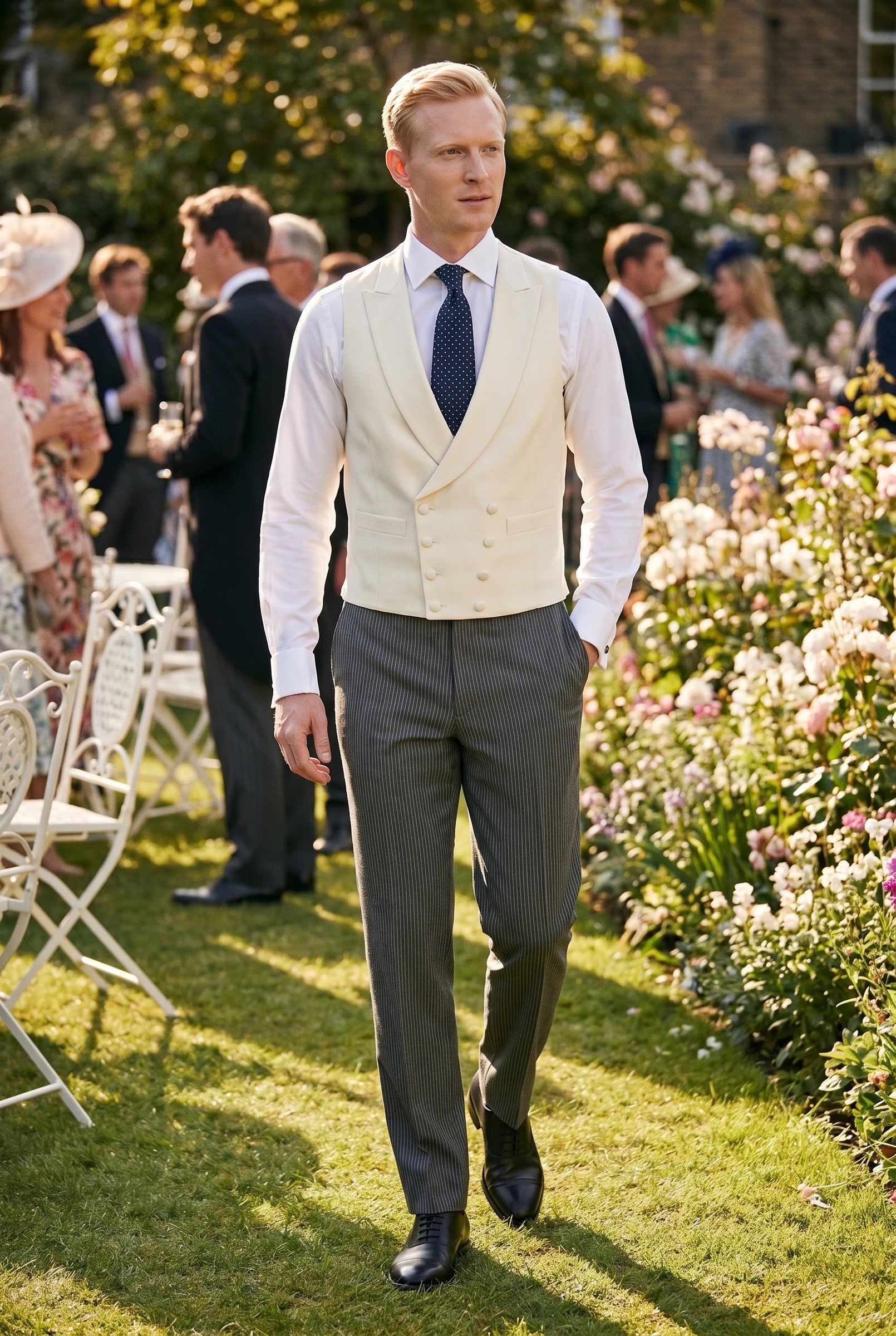Men's Single Breasted Morning Waistcoat | Blackstone London