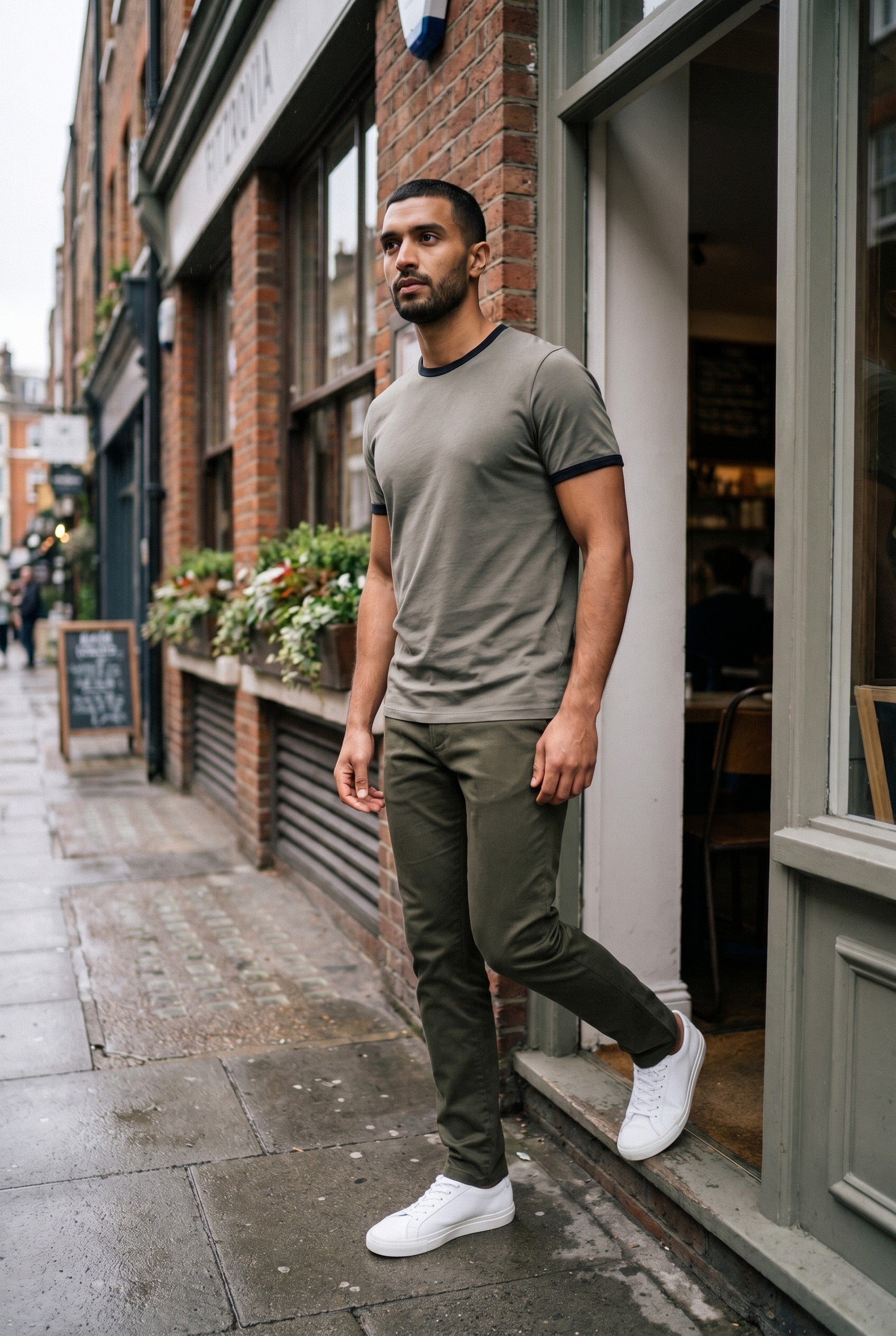 Men's Ringer T-Shirt | Blackstone London