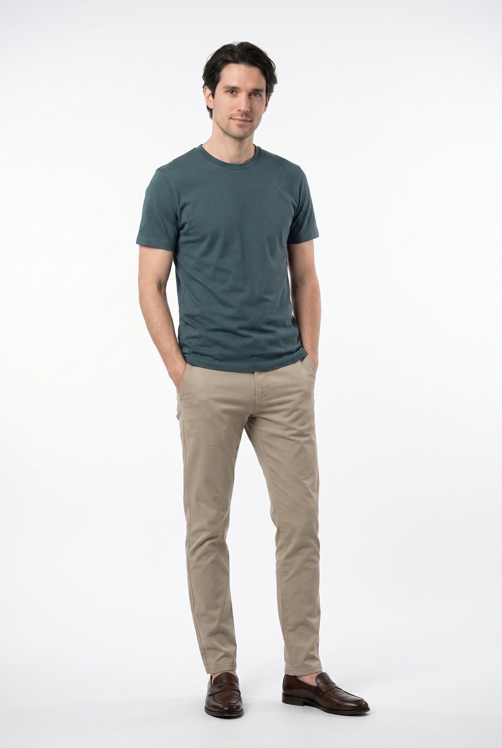 Men's Riviera Crew Neck T-Shirt | Blackstone London