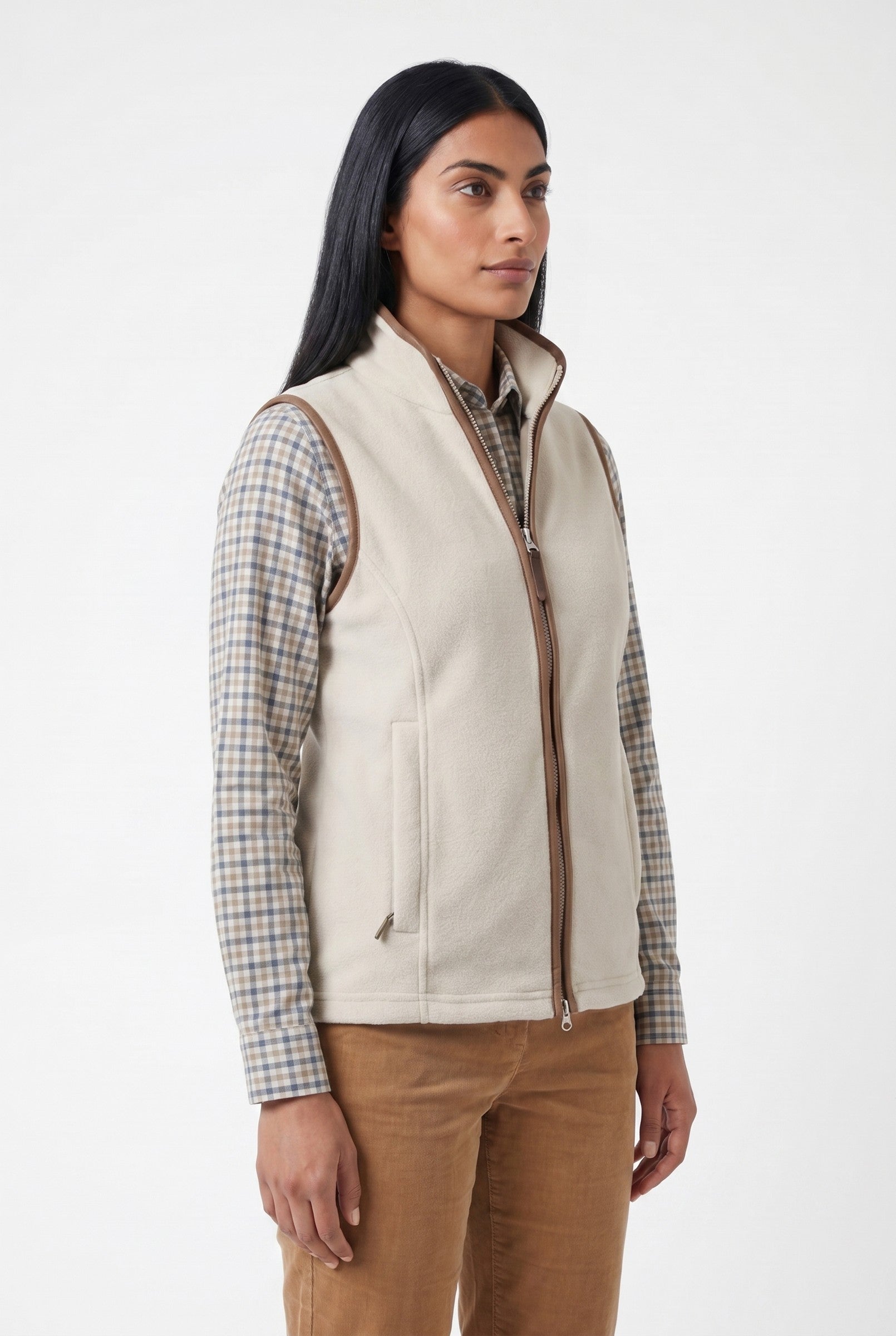 Women's Heritage Fleece Gilet | Blackstone London