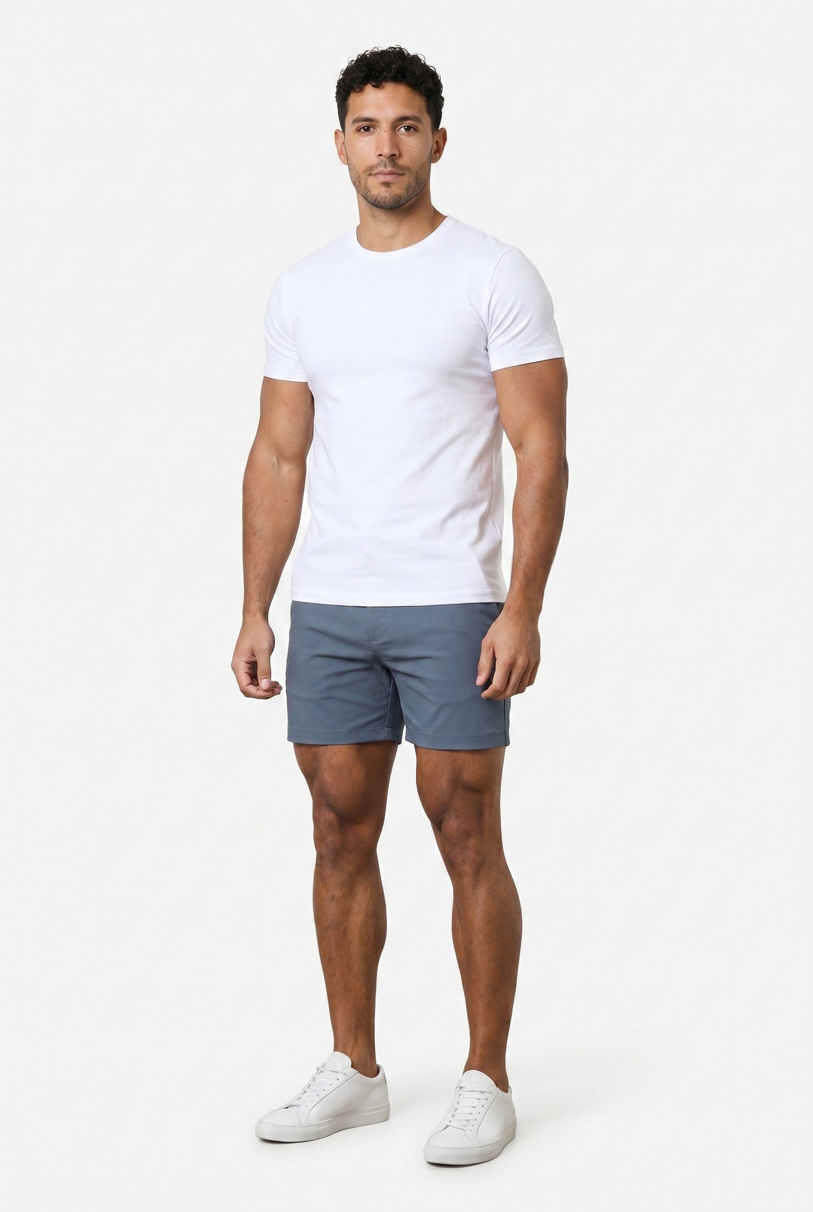 Men's Muscle Fit Chino Shorts | Blackstone London