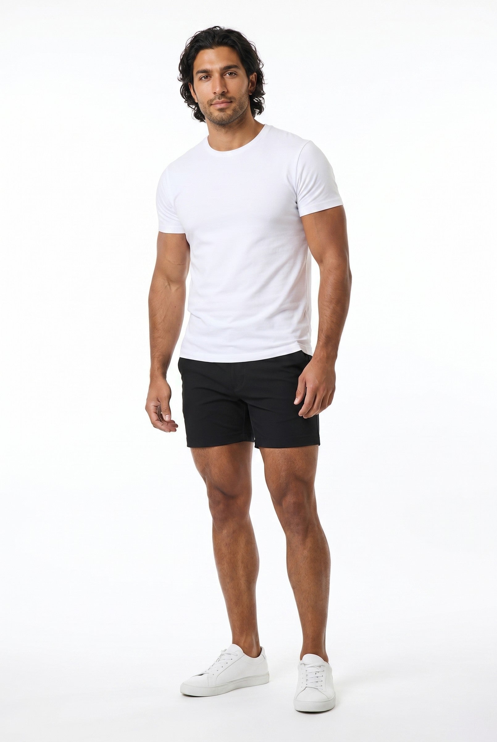 Men's Muscle Fit Chino Shorts | Blackstone London
