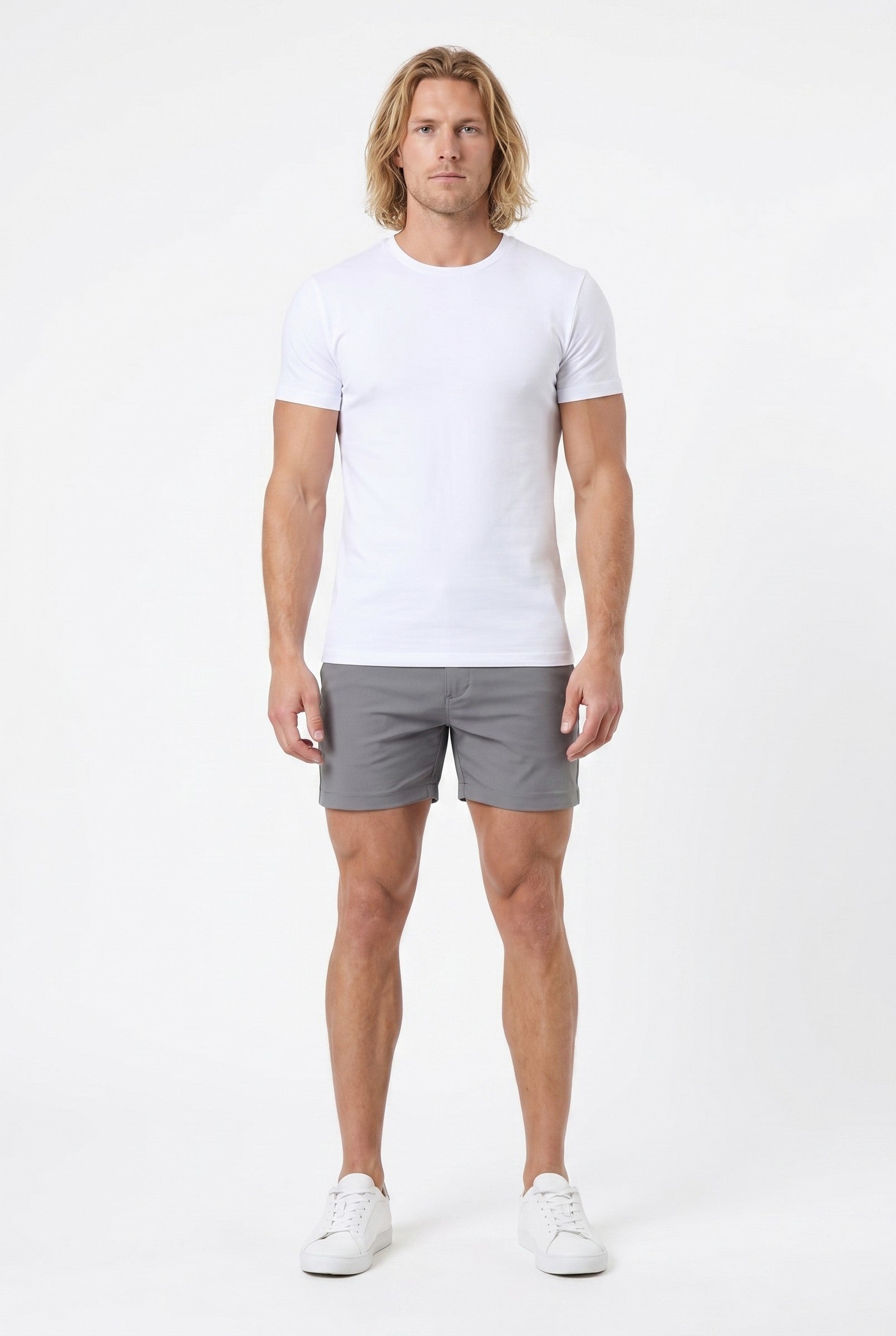 Men's Muscle Fit Chino Shorts | Blackstone London