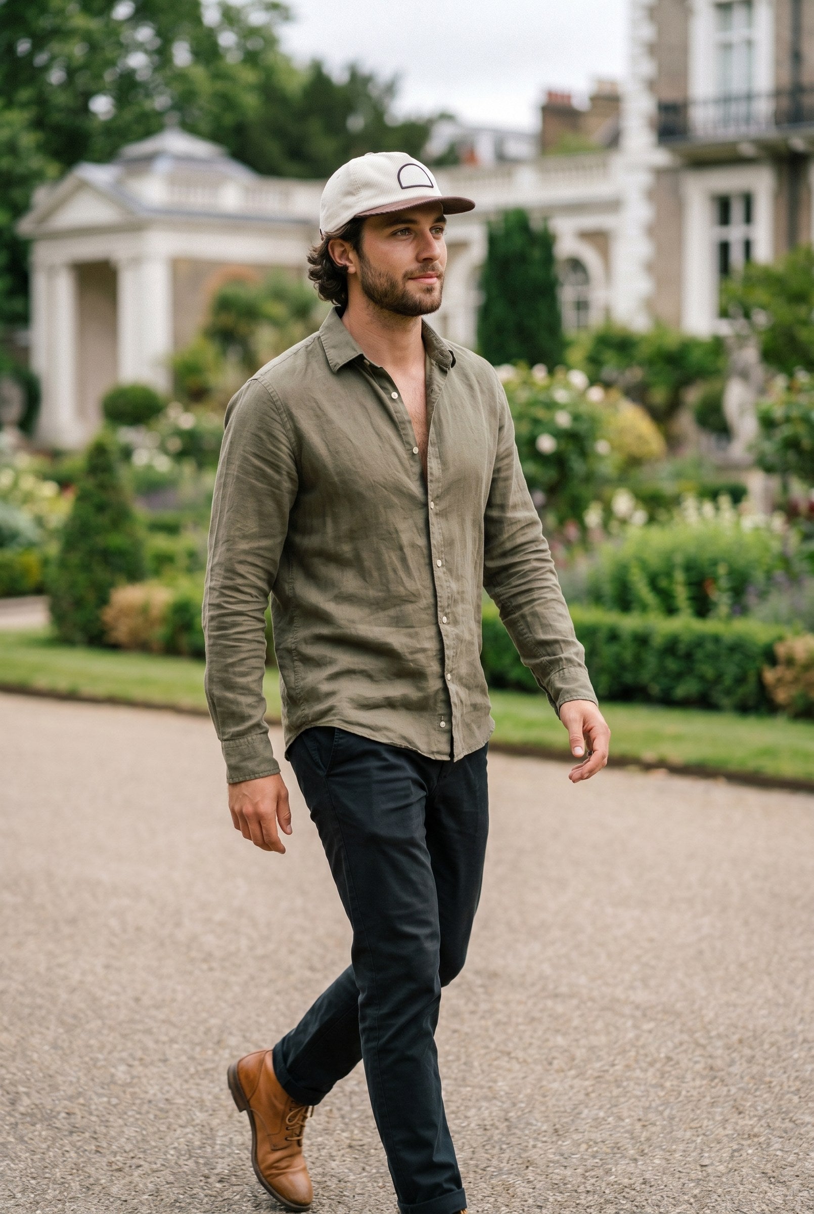 Men's Ranger 5-Panel Cap | Blackstone London