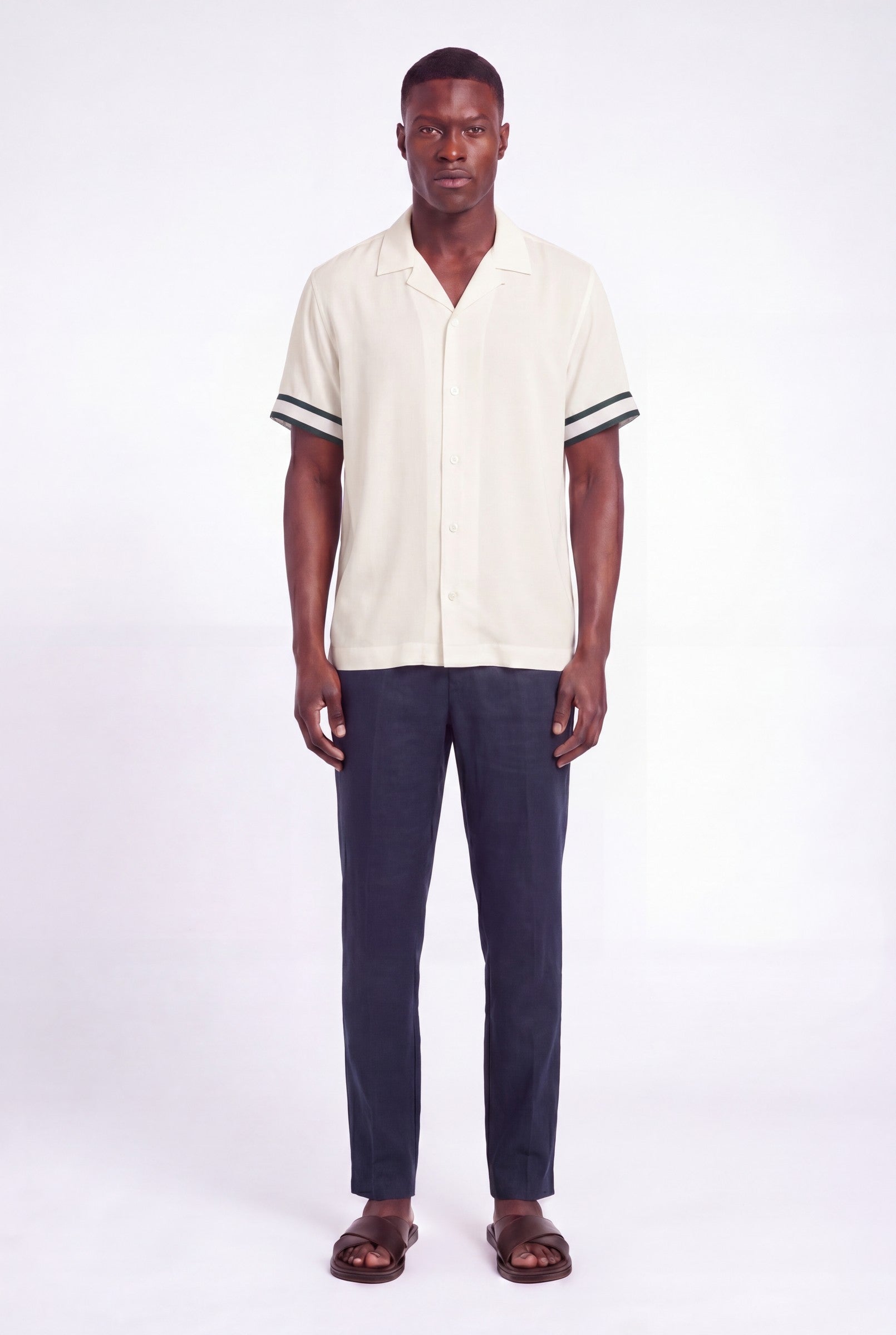 Men's Ecovero Viscose Resort Shirt | Blackstone London