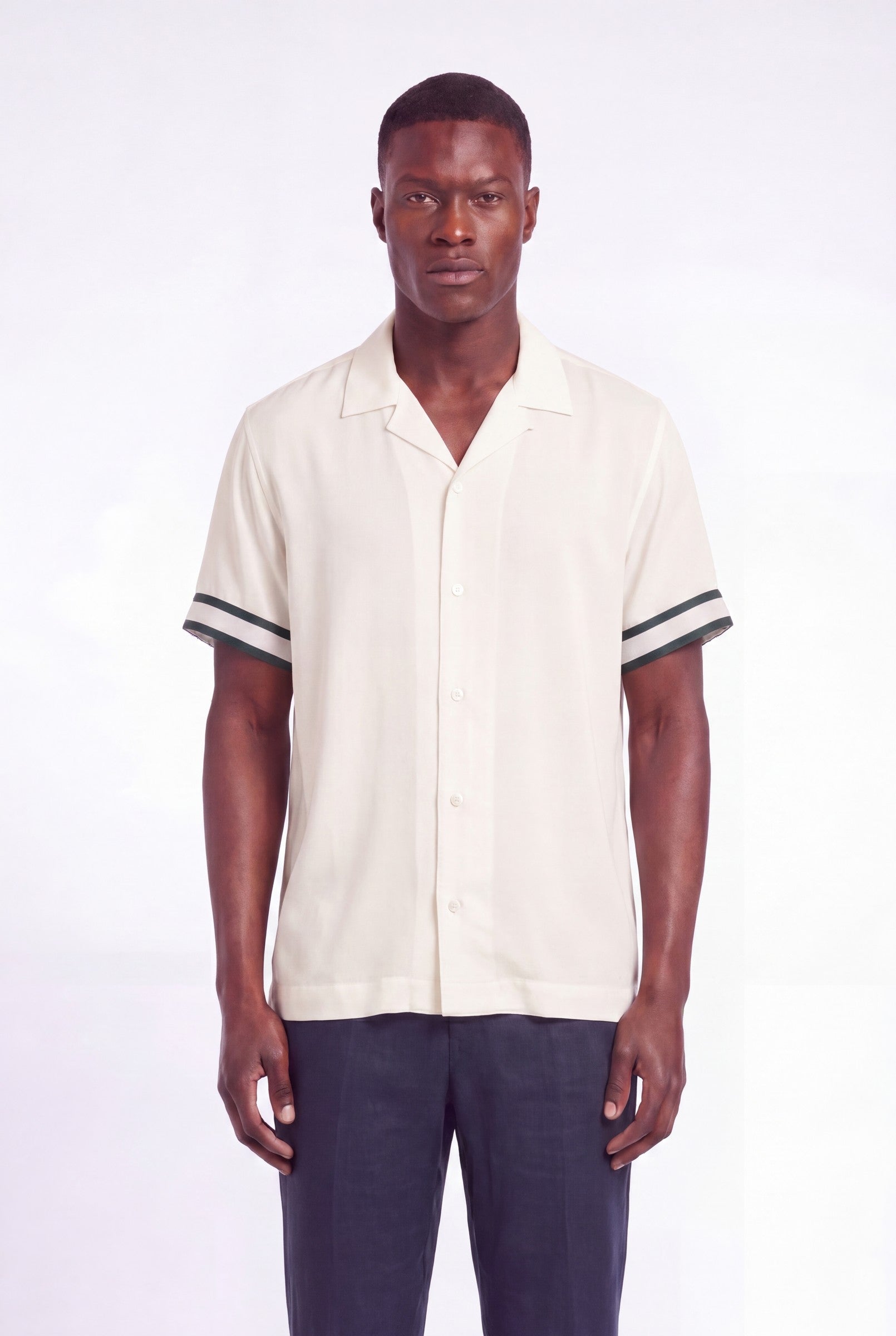 Men's Ecovero Viscose Resort Shirt | Blackstone London