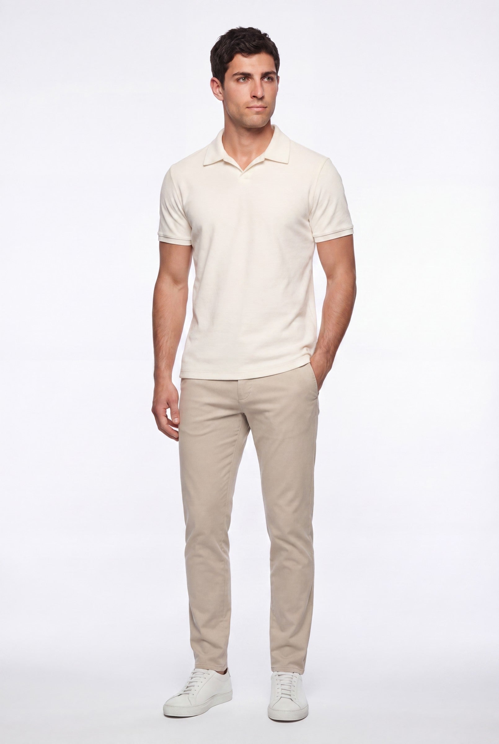 Men's Towelling Polo Shirt | Blackstone London