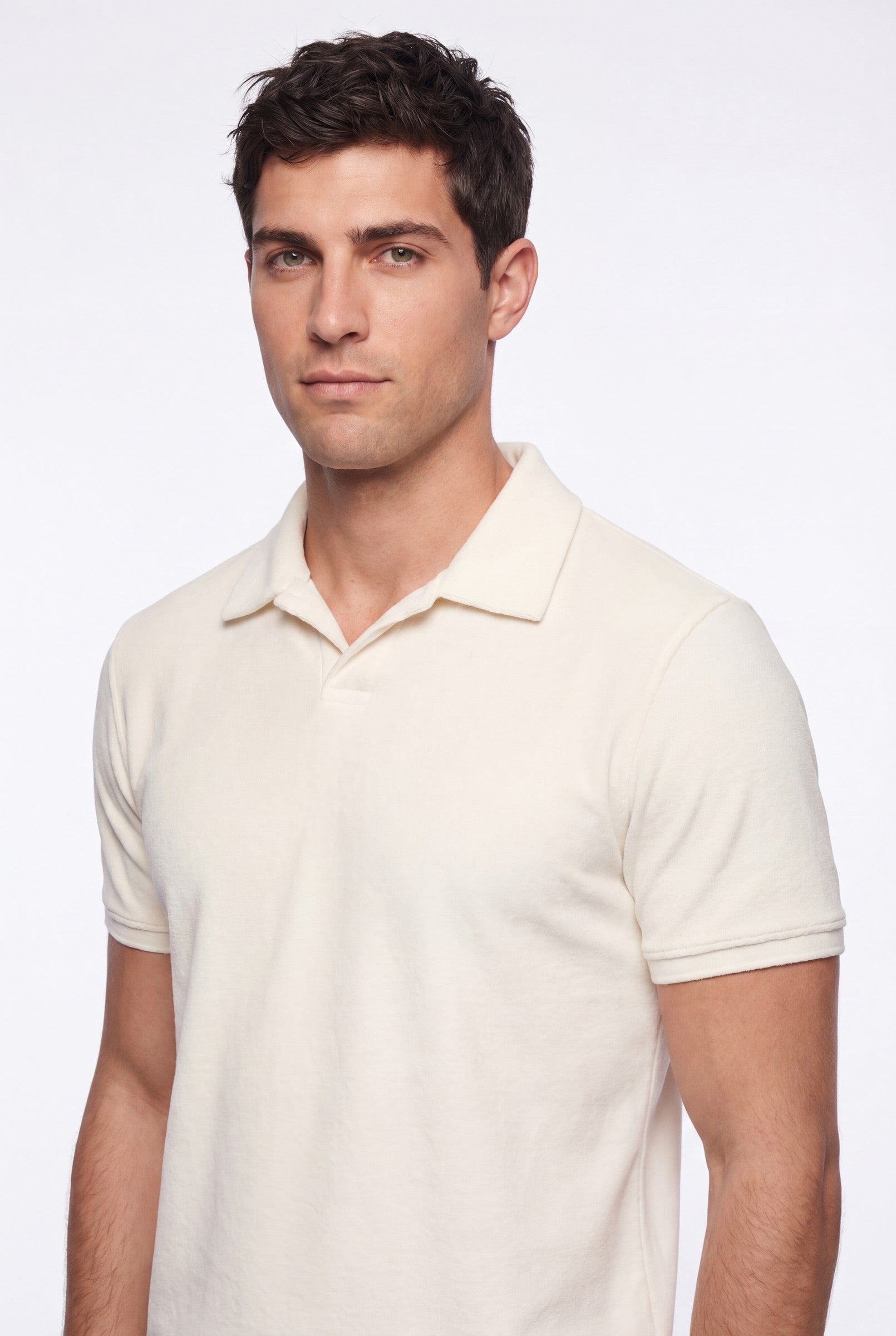 Men's Towelling Polo Shirt | Blackstone London