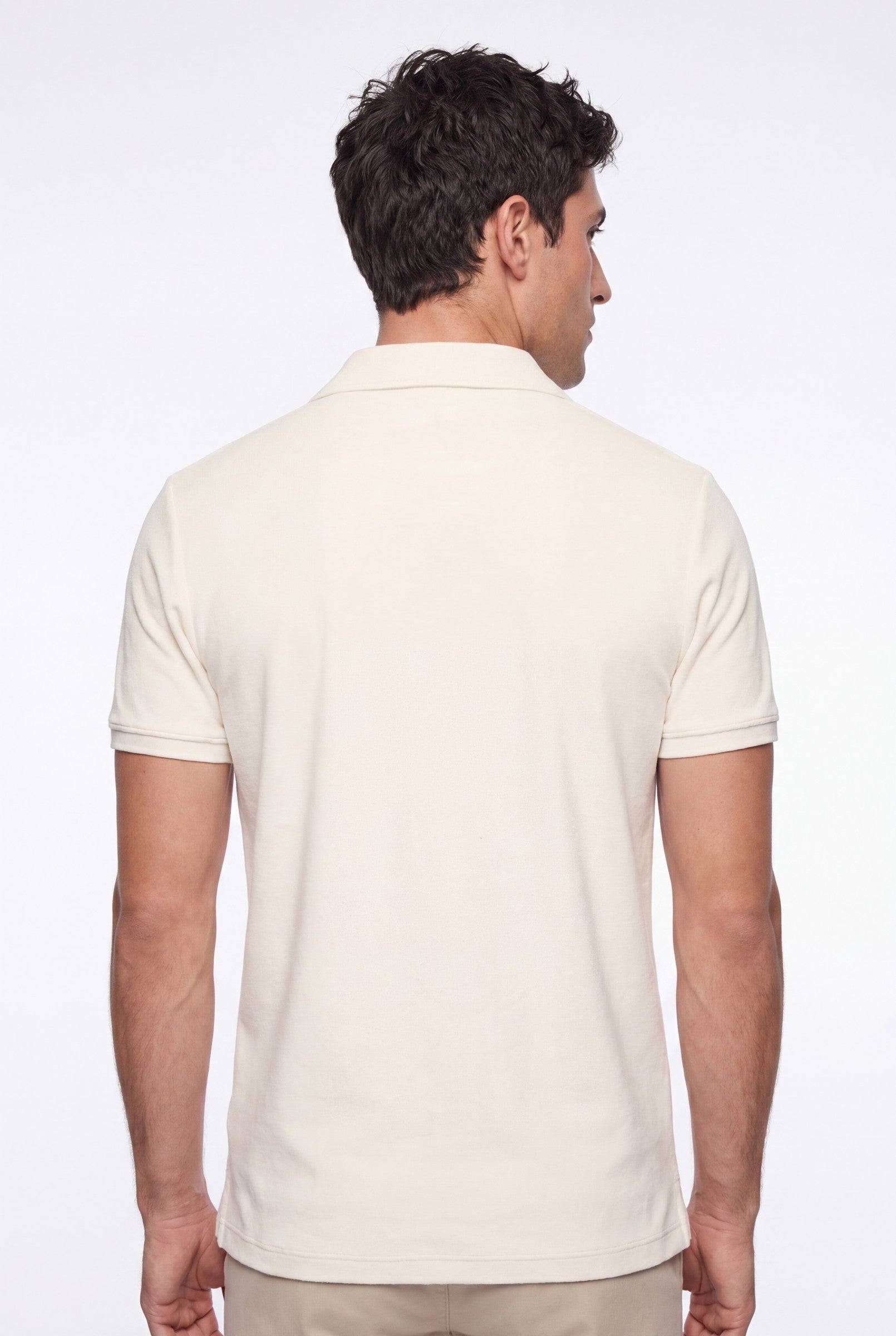 Men's Towelling Polo Shirt | Blackstone London