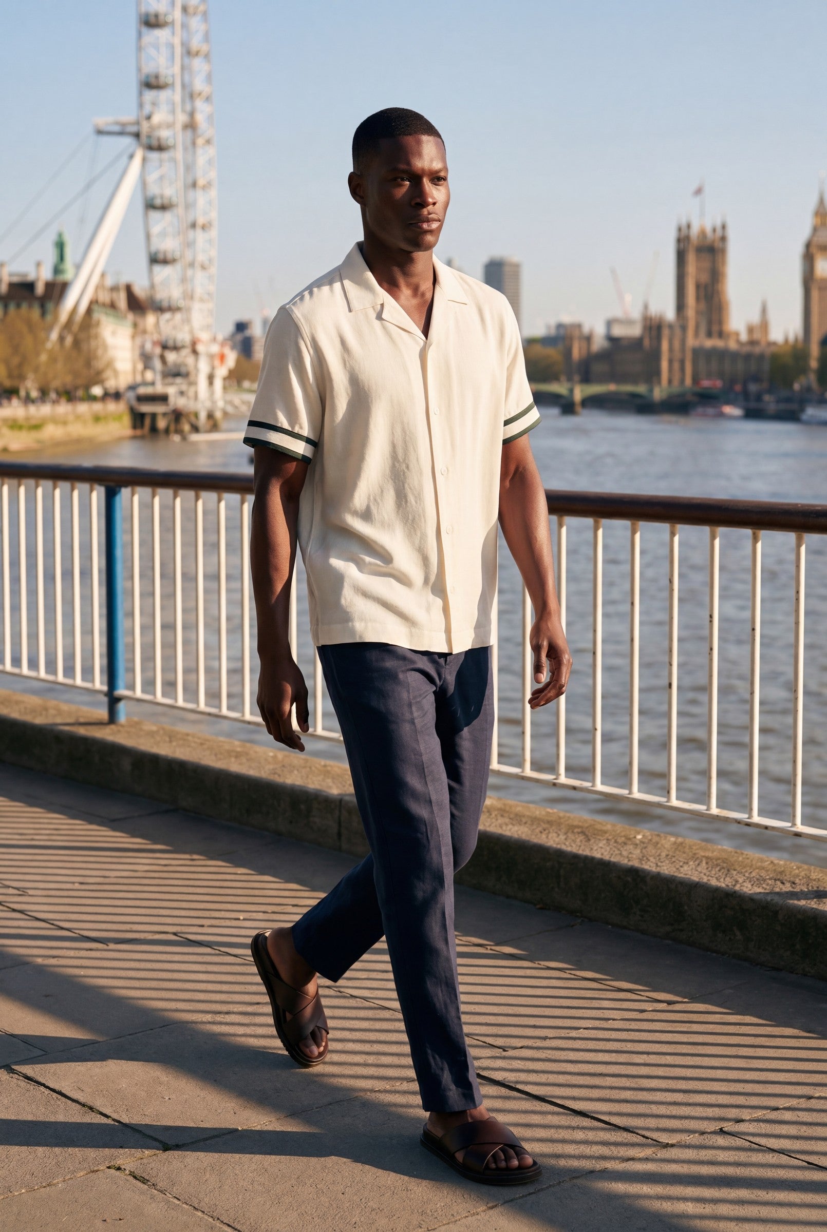 Men's Ecovero Viscose Resort Shirt | Blackstone London