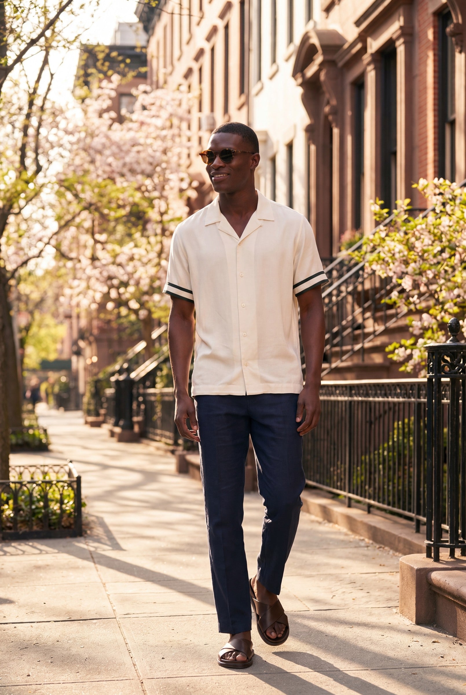 Men's Ecovero Viscose Resort Shirt | Blackstone London