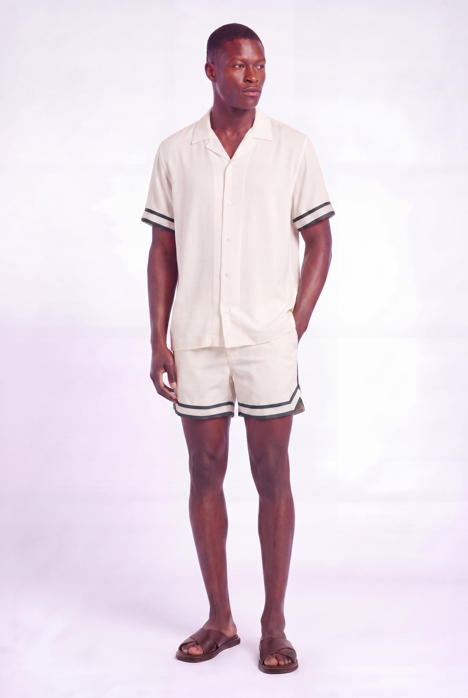 Men's Recycled Nylon Baller Swim Shorts | Blackstone London
