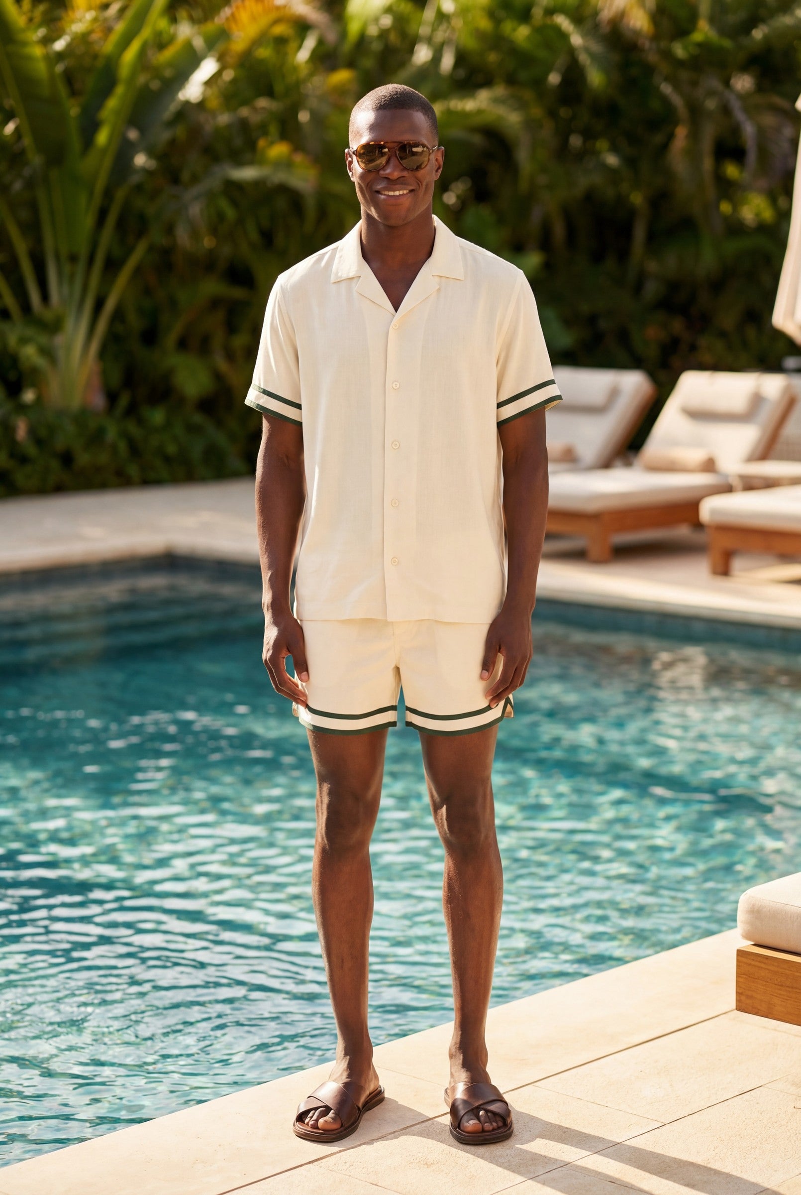 Men's Recycled Nylon Baller Swim Shorts | Blackstone London