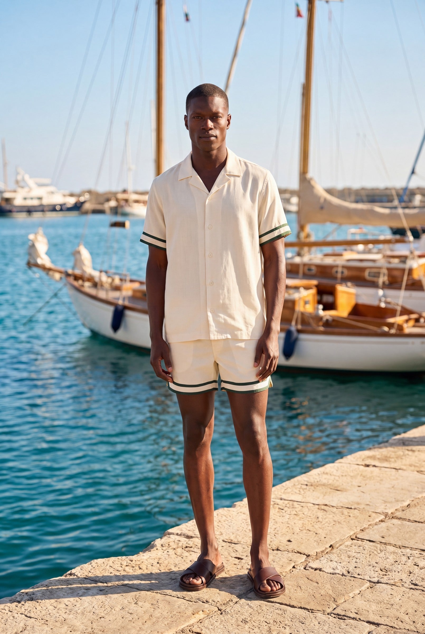 Men's Recycled Nylon Baller Swim Shorts | Blackstone London