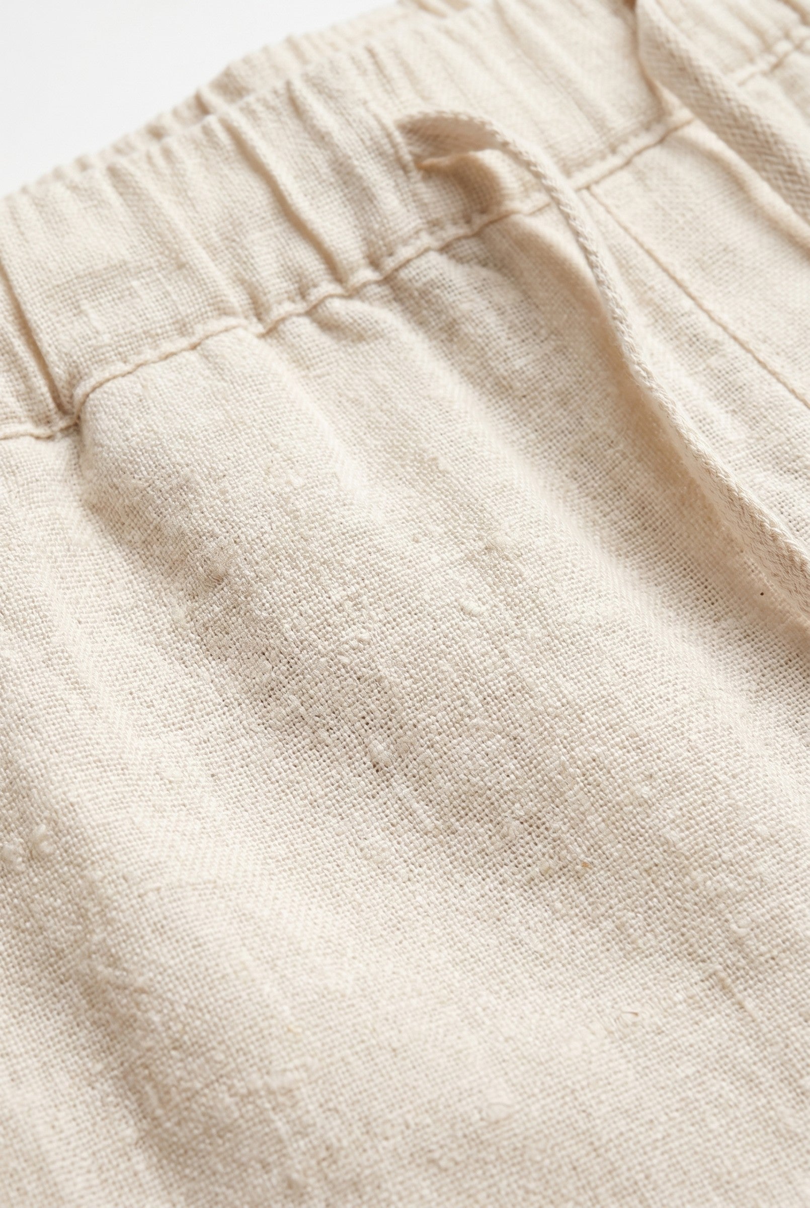 Men's Linen Leisure Drawstring Shorts | Blackstone London