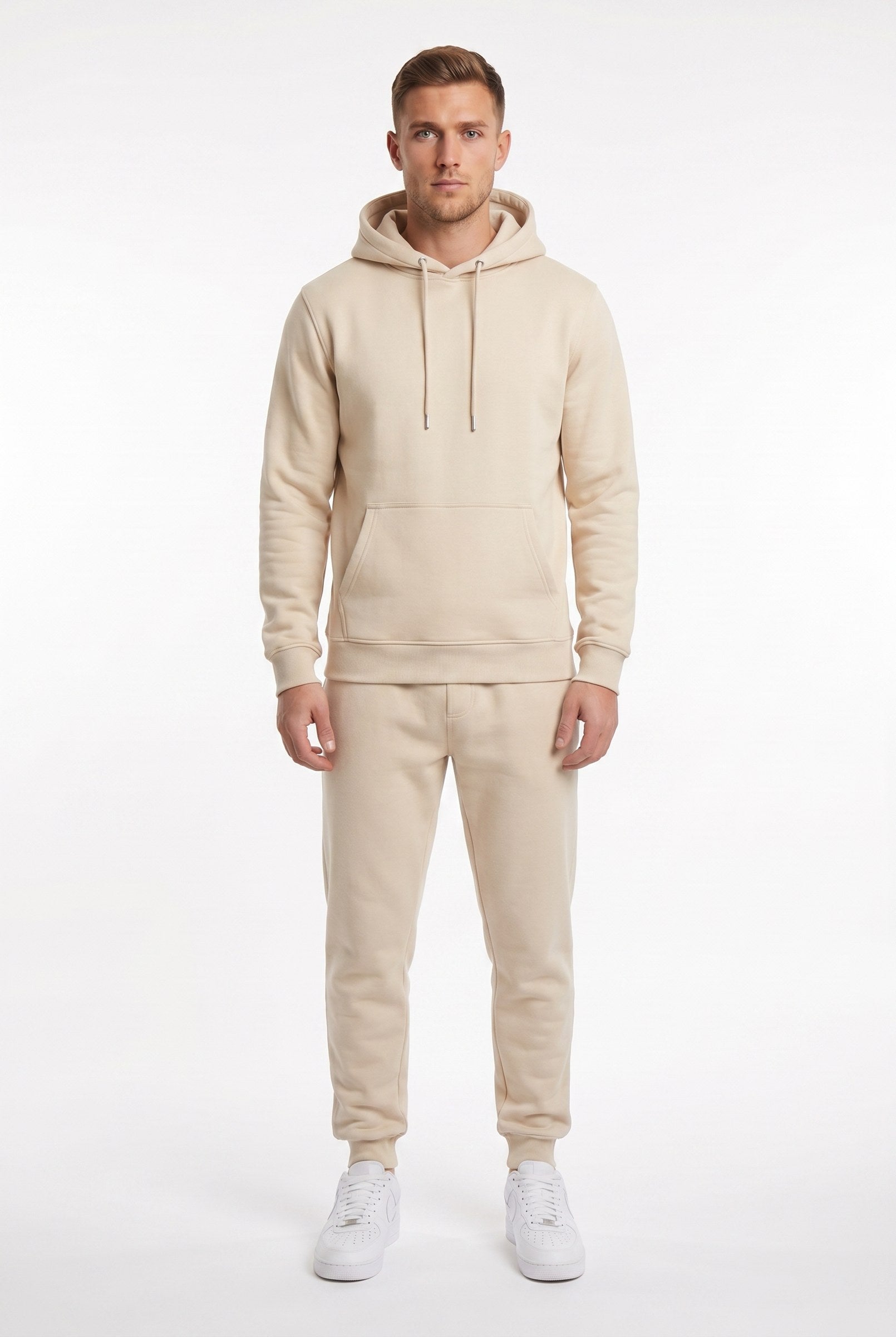 Men's Fundamental Fleece Pullover Hoodie | Blackstone London
