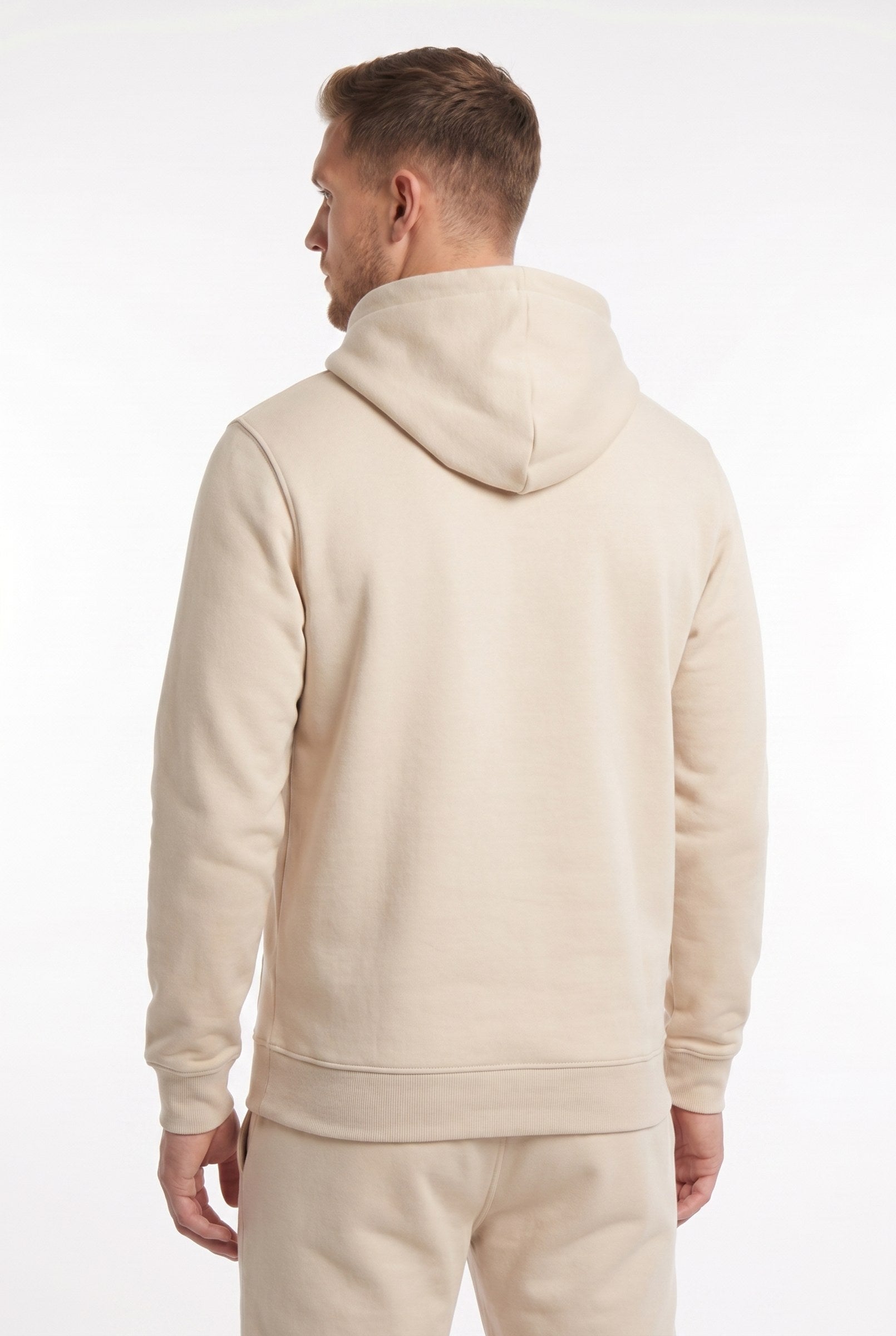 Men's Fundamental Fleece Pullover Hoodie | Blackstone London