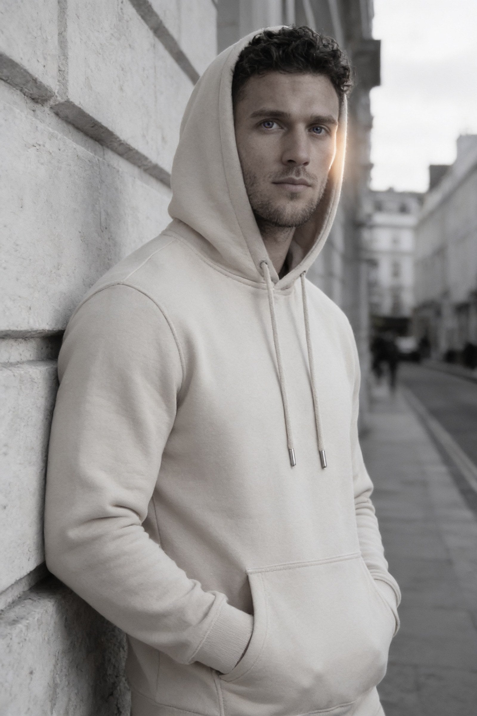 Men's Fundamental Fleece Pullover Hoodie | Blackstone London