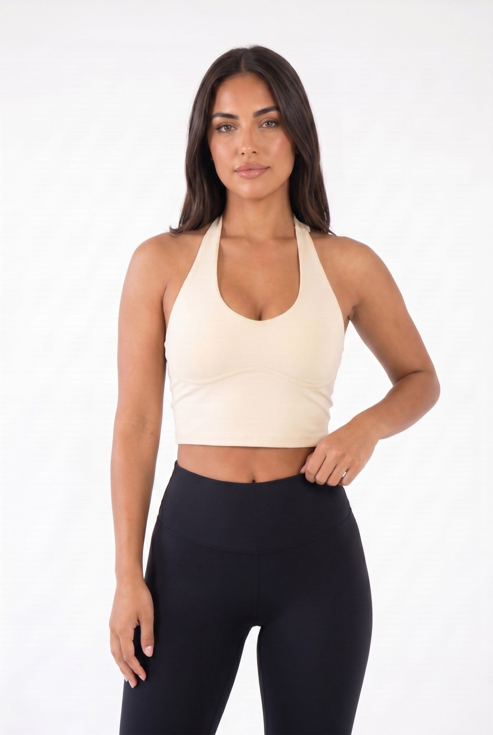 Women's NKD Halter Shelf Tank Top | Blackstone London