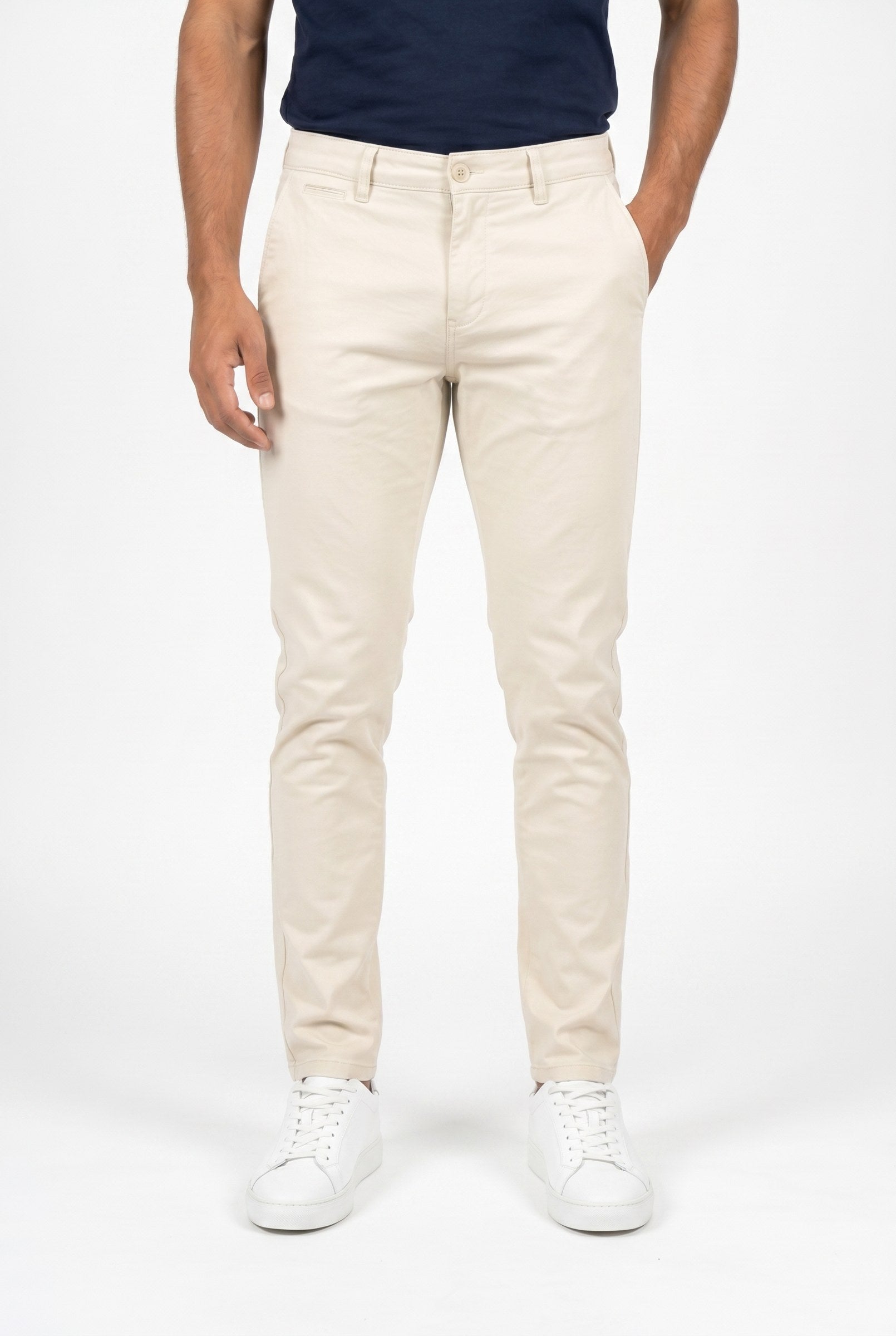 Men's Capo Stretch Chino Pants | Blackstone London