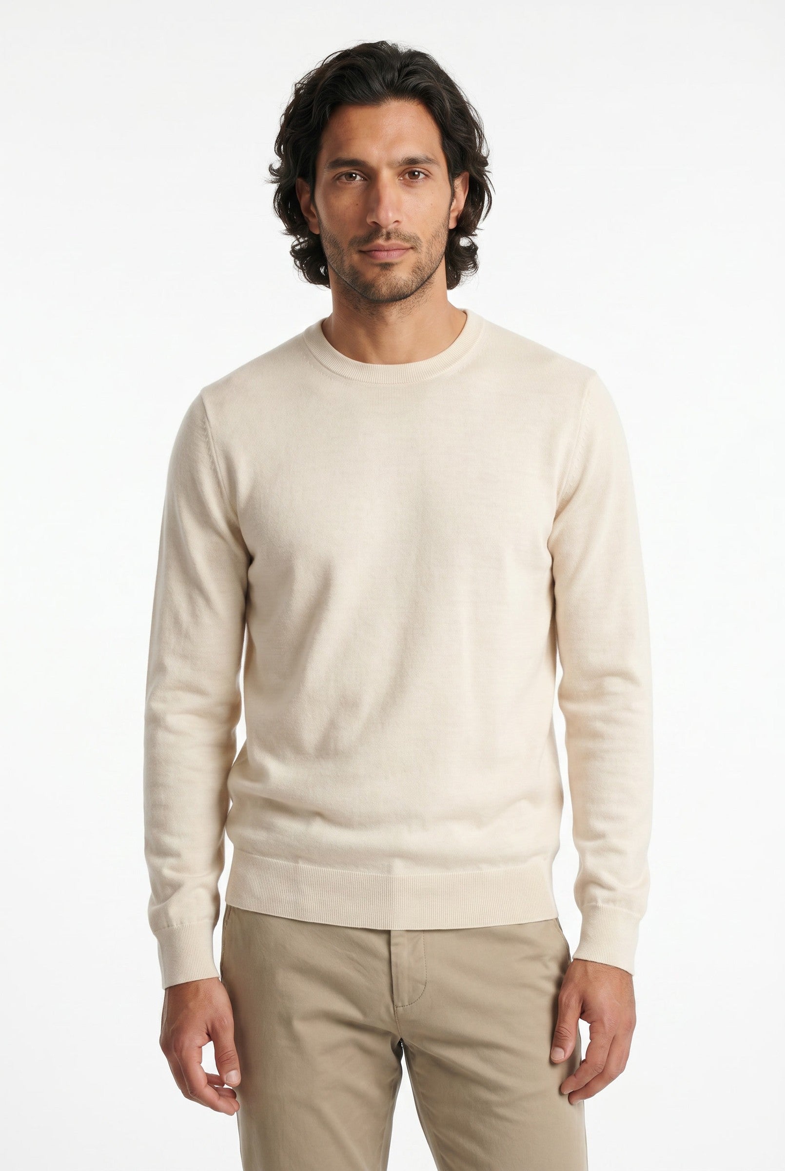 Men's Crew Neck Knit Sweater | Blackstone London