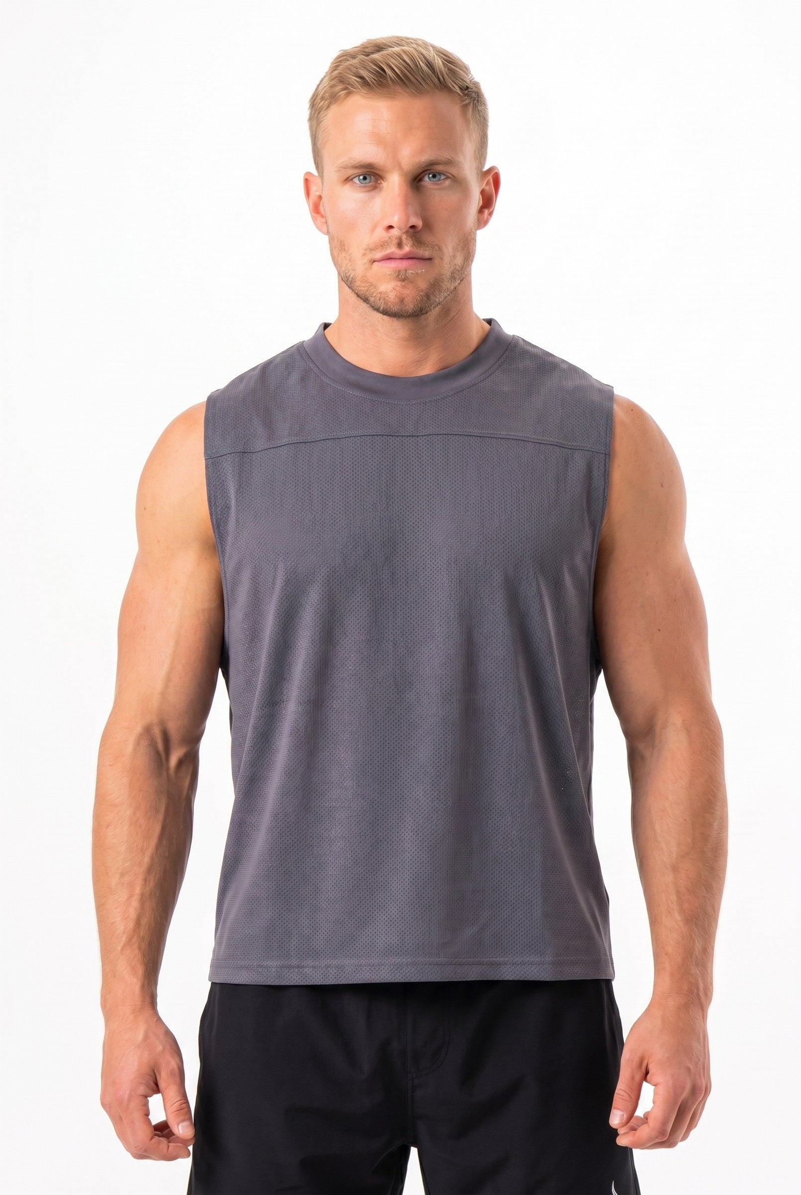 Men's Mesh Flex Muscle Tank Top | Blackstone London