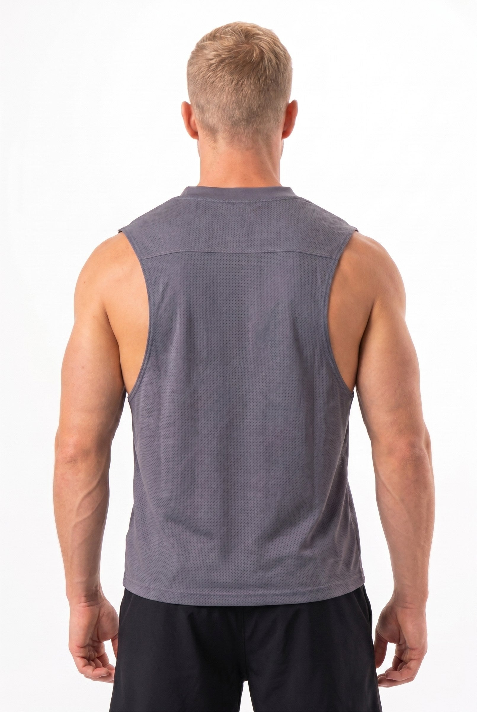 Men's Mesh Flex Muscle Tank Top | Blackstone London