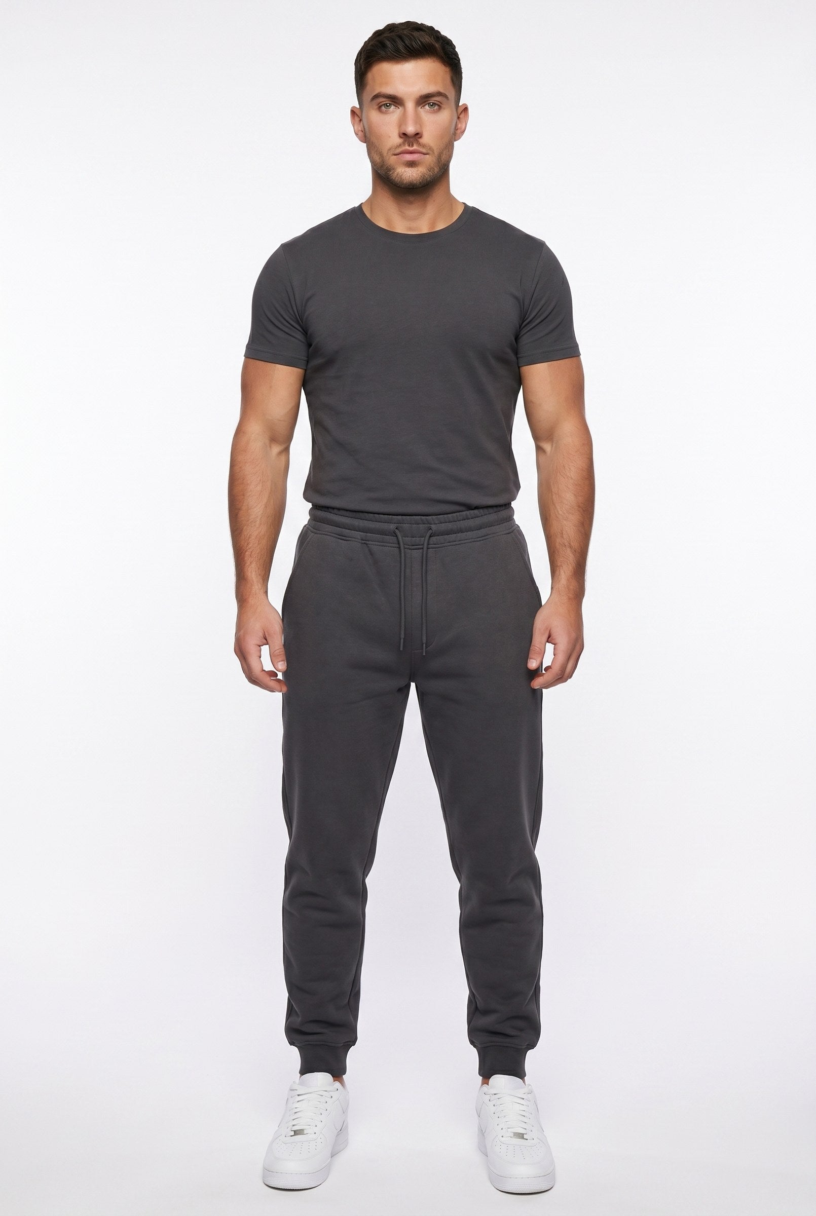 Men's Aventus Fleece Tapered Joggers | Blackstone London
