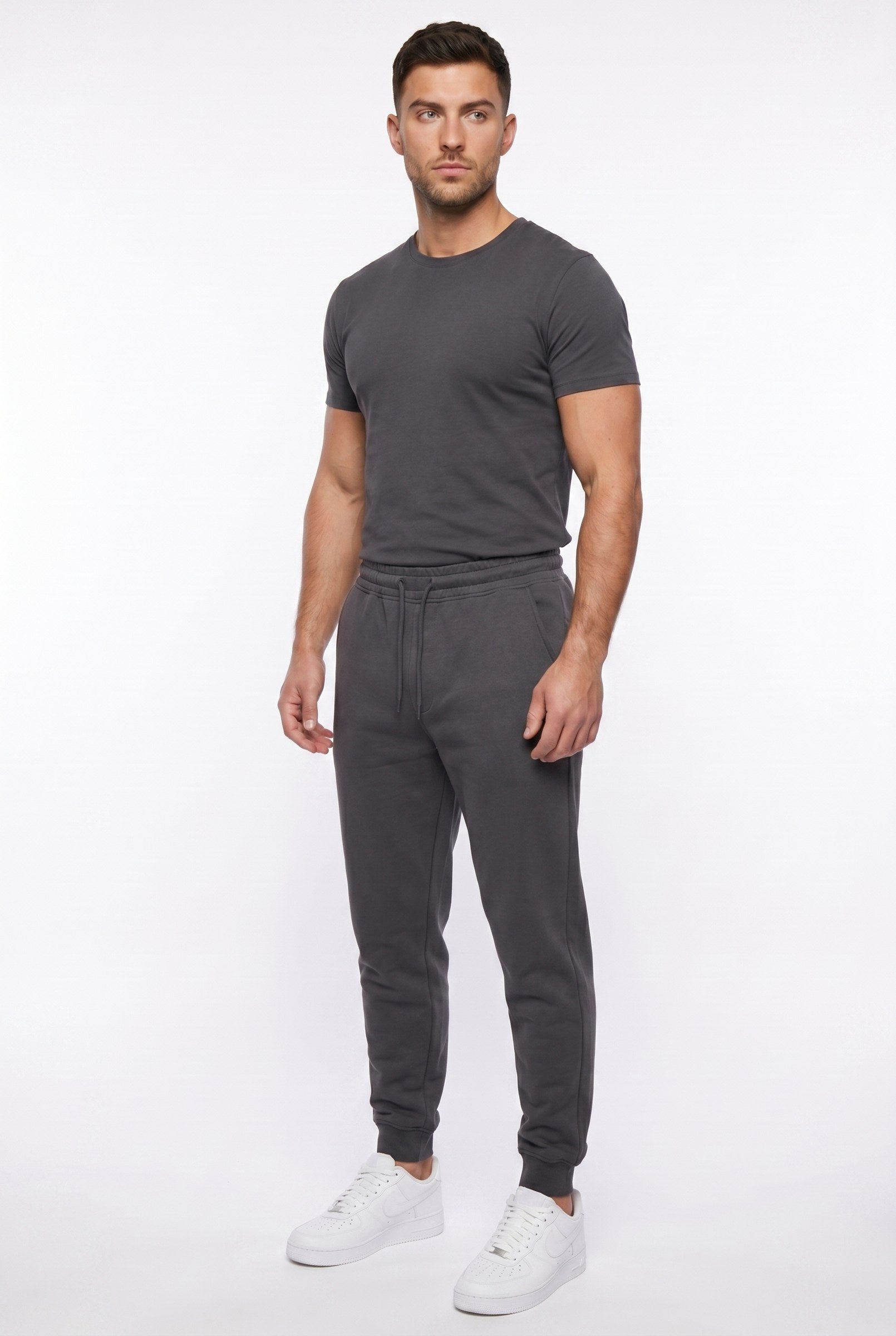 Men's Aventus Fleece Tapered Joggers | Blackstone London