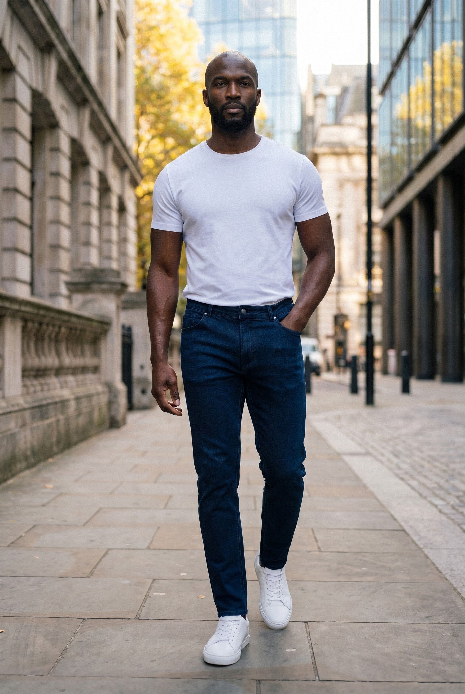 Men's Slim Fit Denim Jeans | Blackstone London