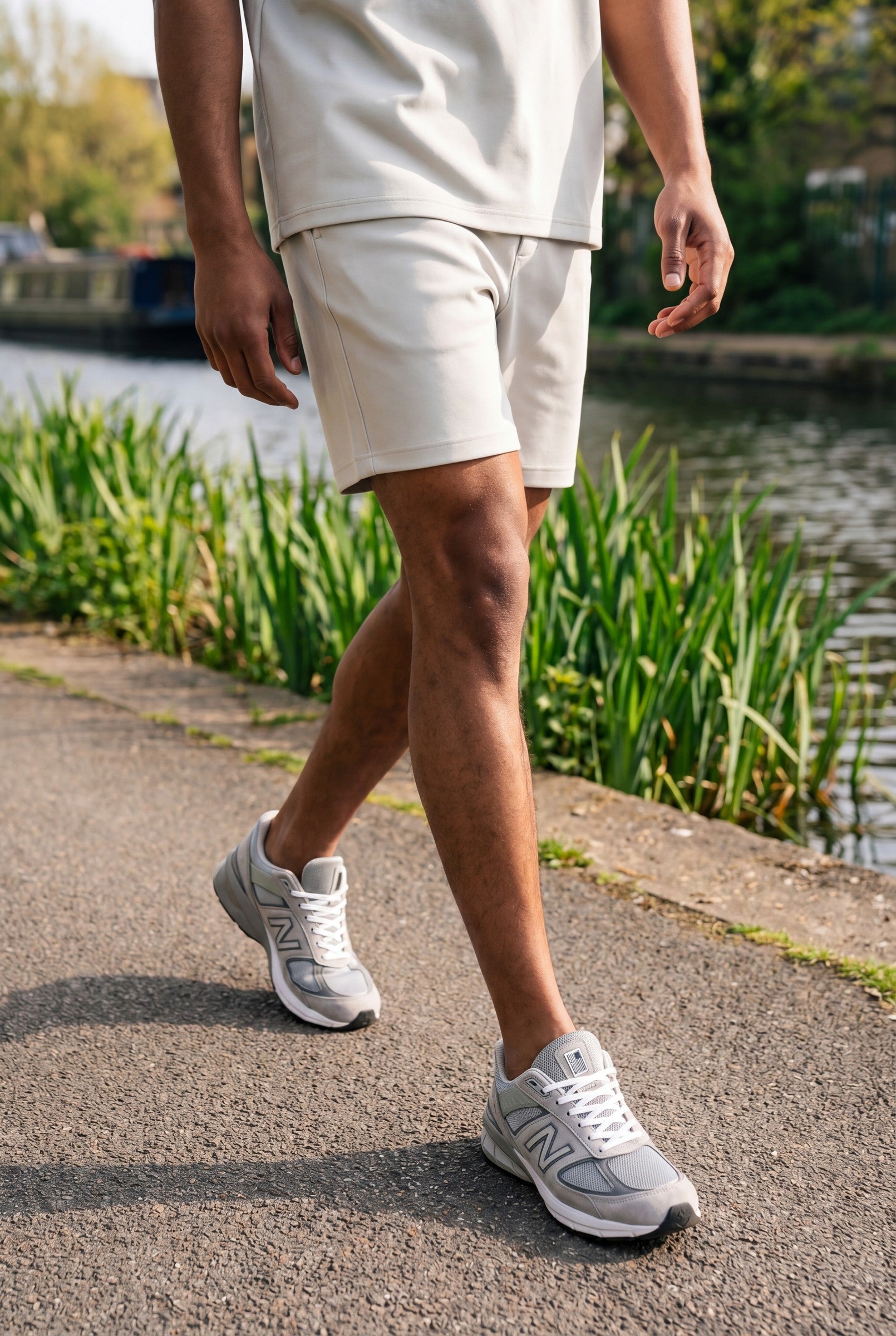 Men's Relaxed Knit Shorts | Blackstone London