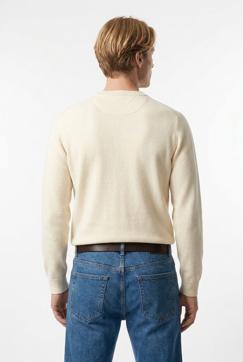 Men's Loopback Crewneck Sweatshirt | Blackstone London