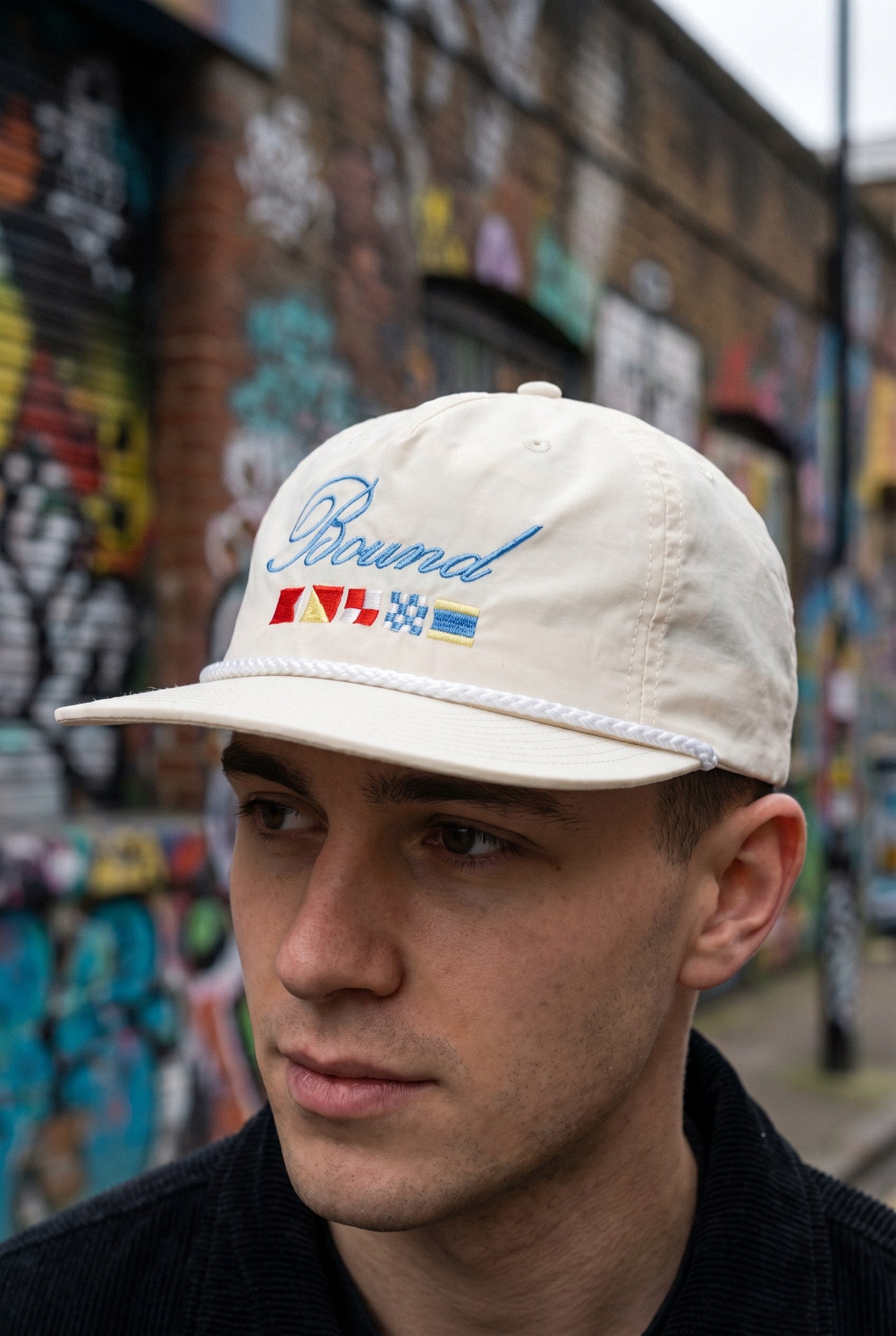 Men's Bound Nautical Rope Cap | Blackstone London