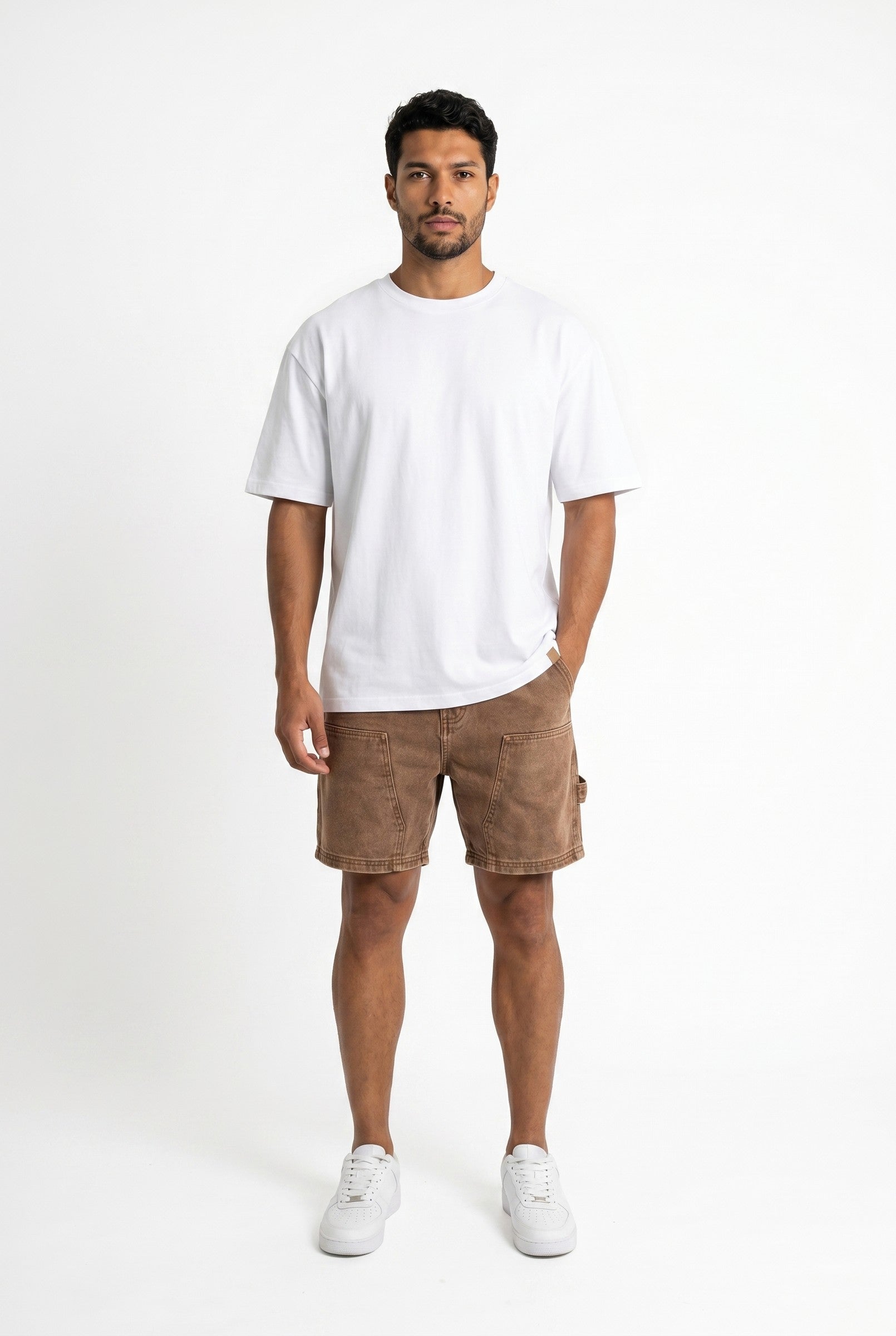 Men's Carpenter Denim Shorts | Blackstone London