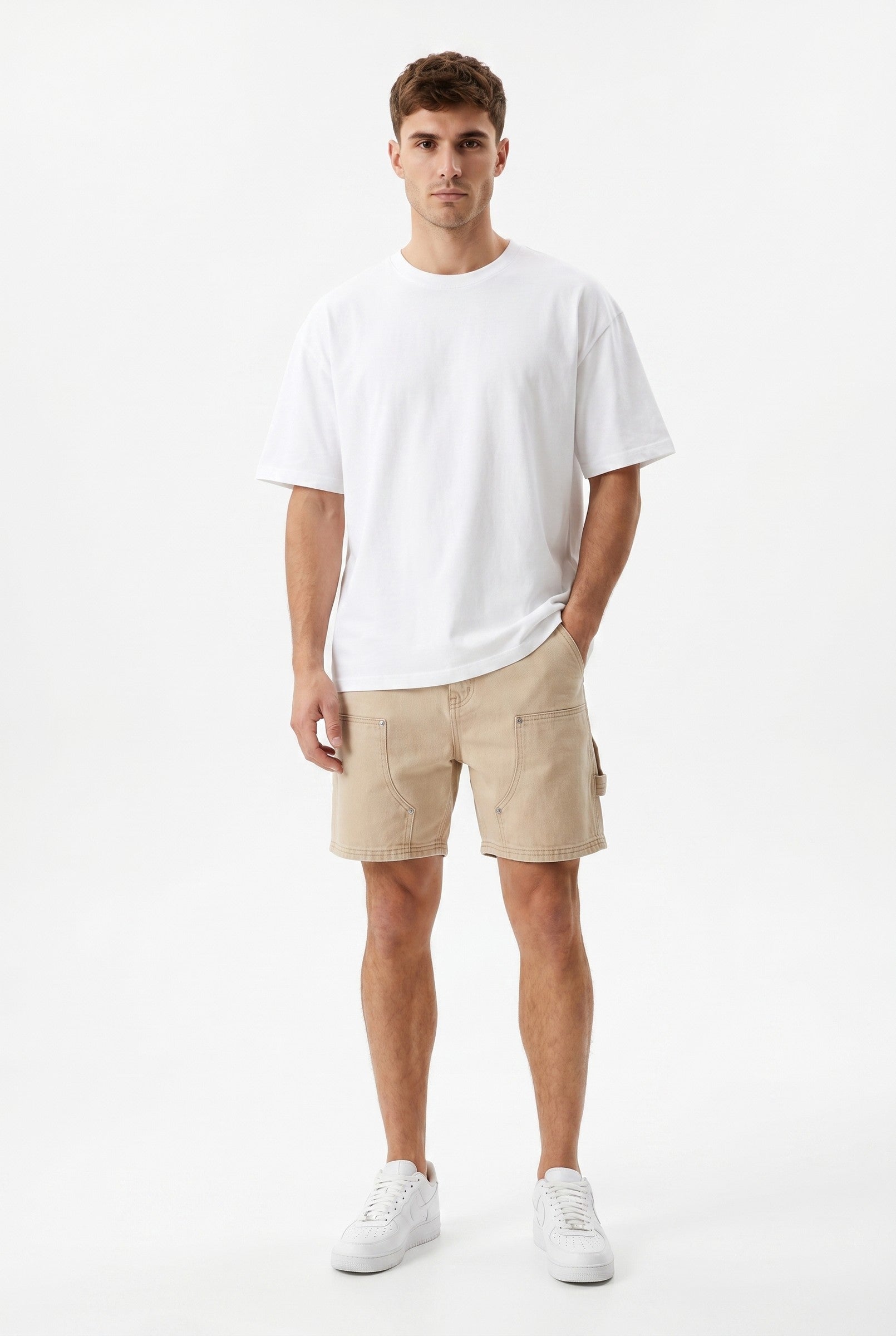 Men's Carpenter Denim Shorts | Blackstone London
