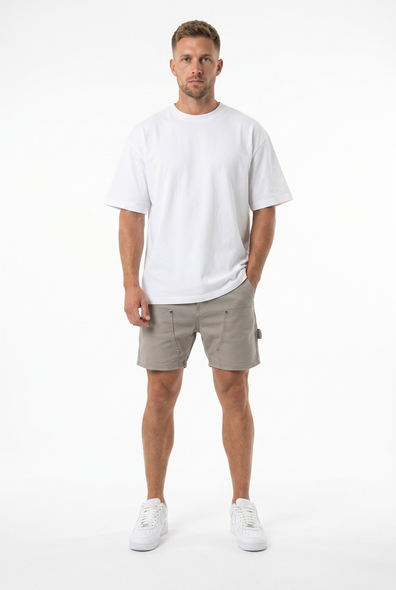 Men's Carpenter Denim Shorts | Blackstone London