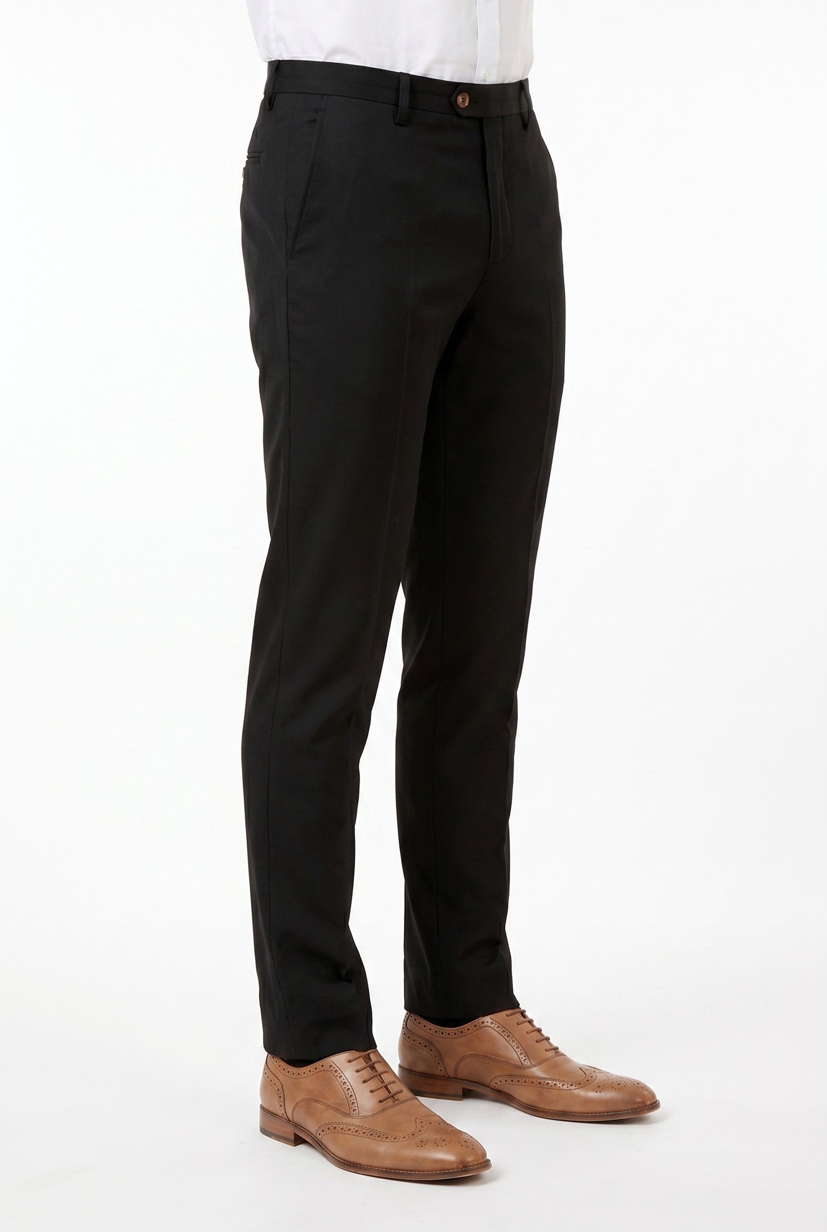 Men's Slim Fit Tailored Trousers | Blackstone London