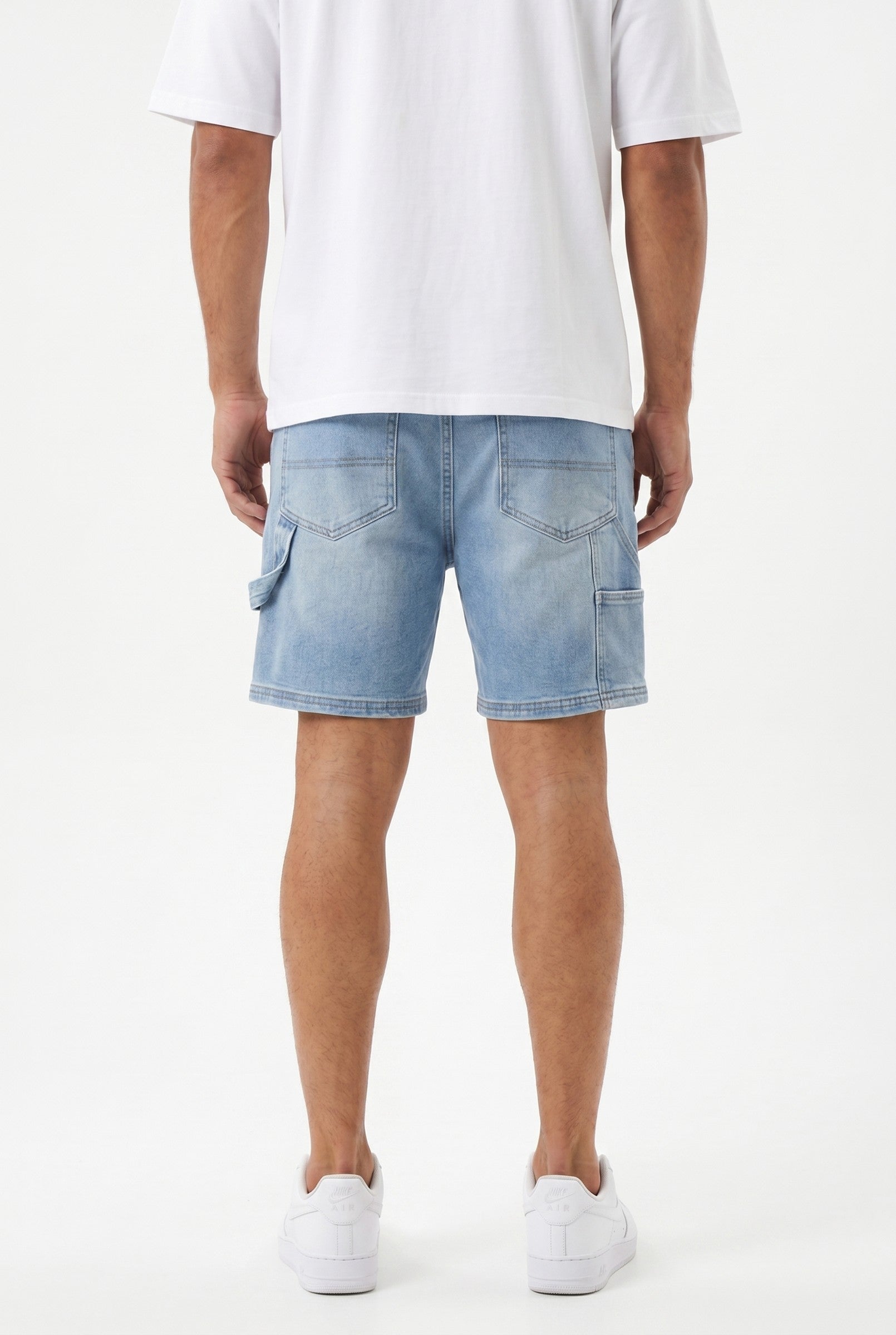 Men's Carpenter Denim Shorts | Blackstone London