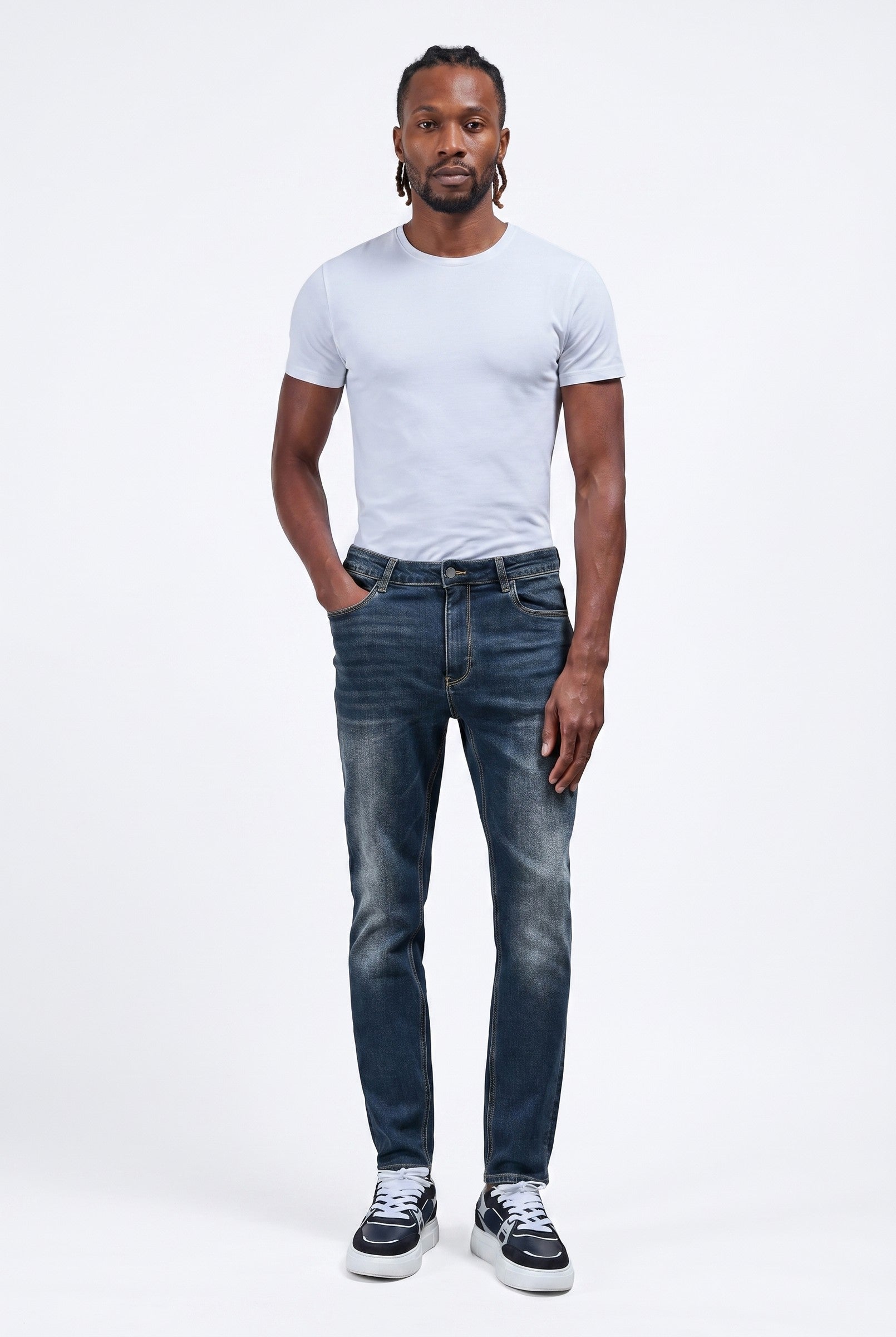 Men's Slim Fit Denim Jeans | Blackstone London