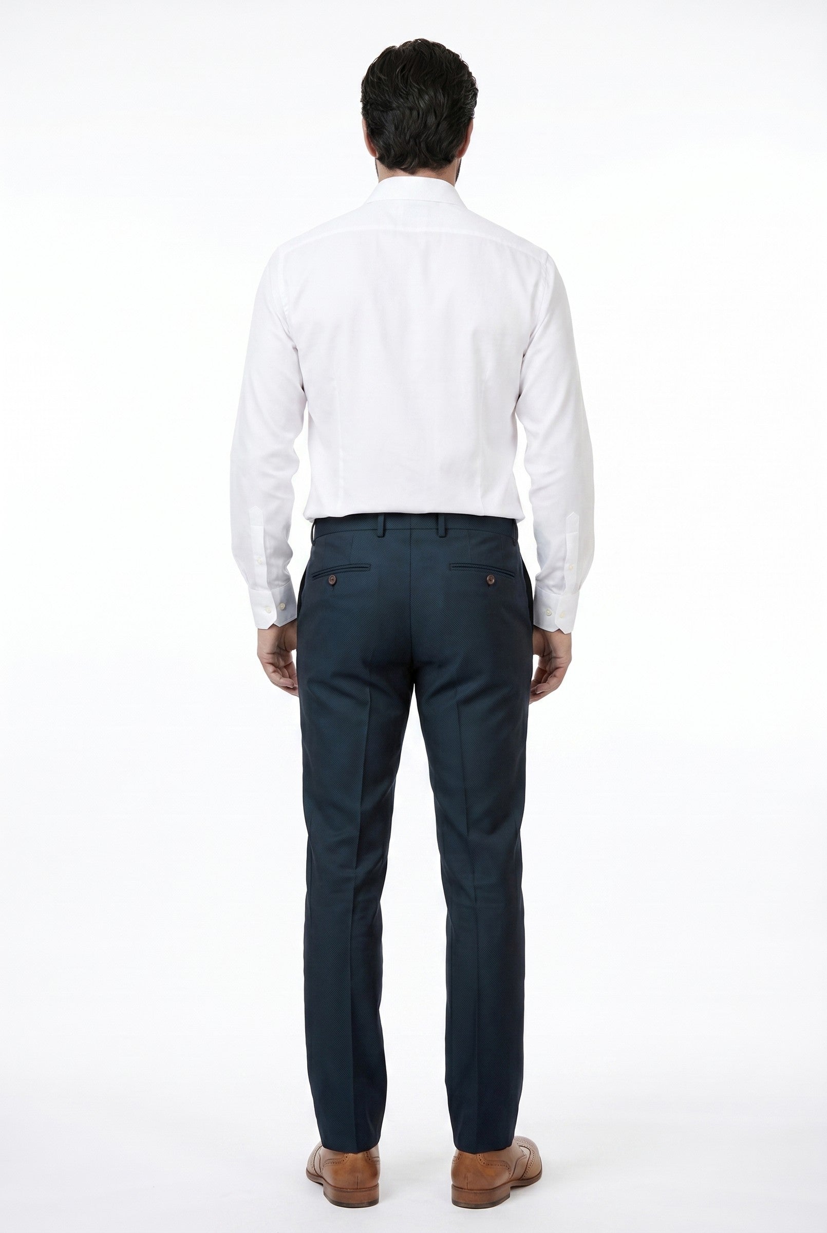 Men's Slim Fit Tailored Trousers | Blackstone London